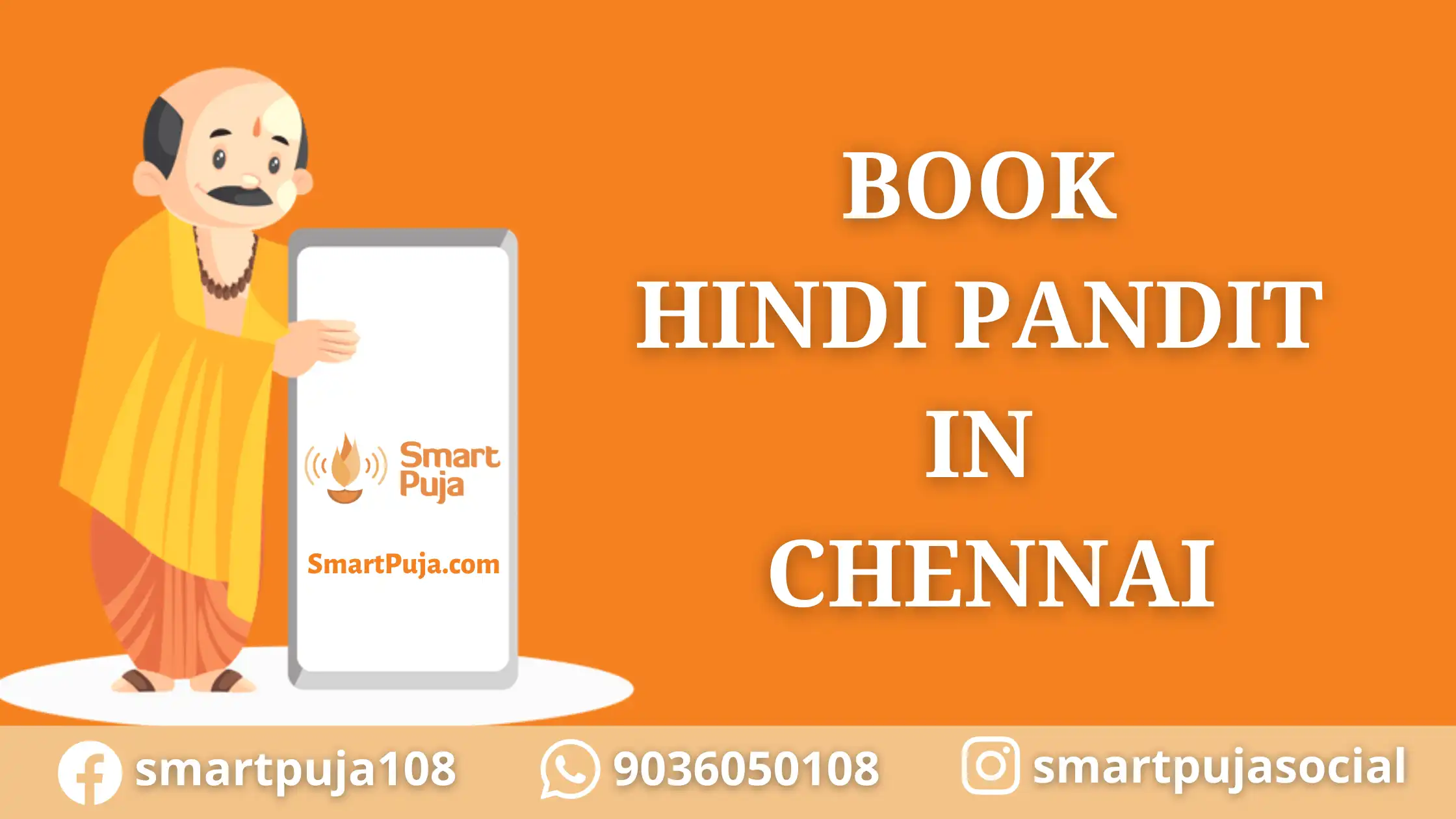 Book Hindi Pandit in Chennai