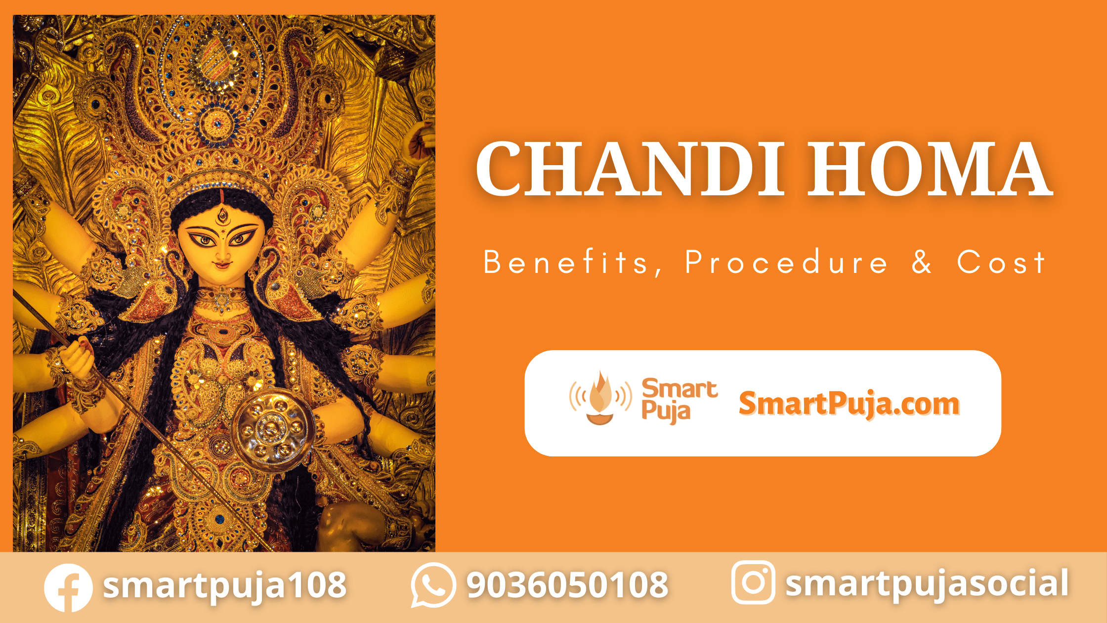 Chandi Homam Benefits, Procedure & Cost