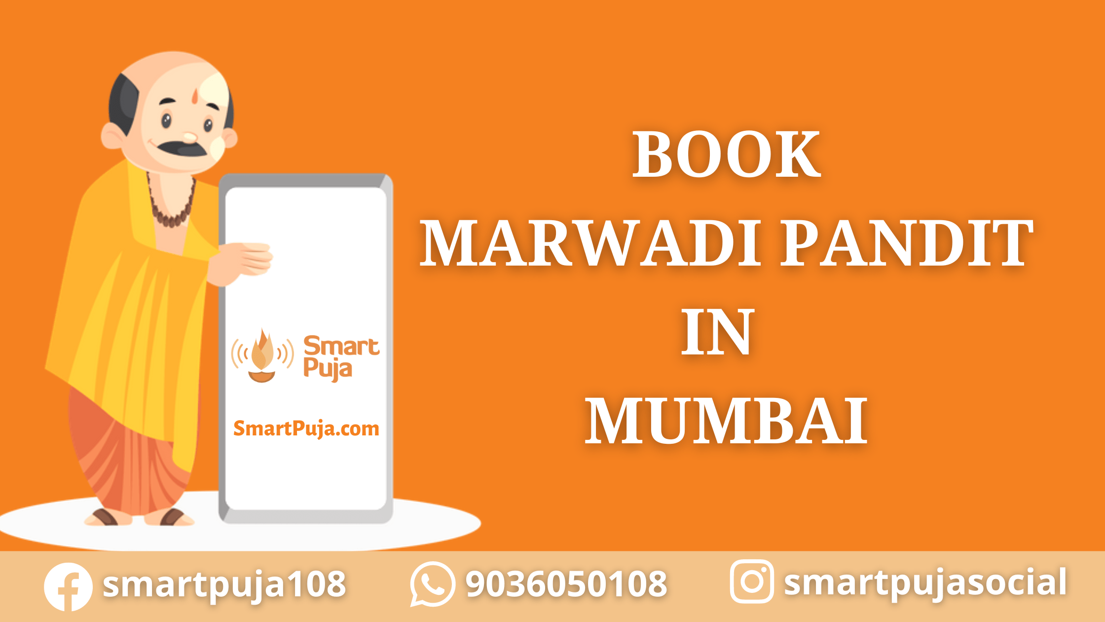 Book Marwadi Pandit in Mumbai