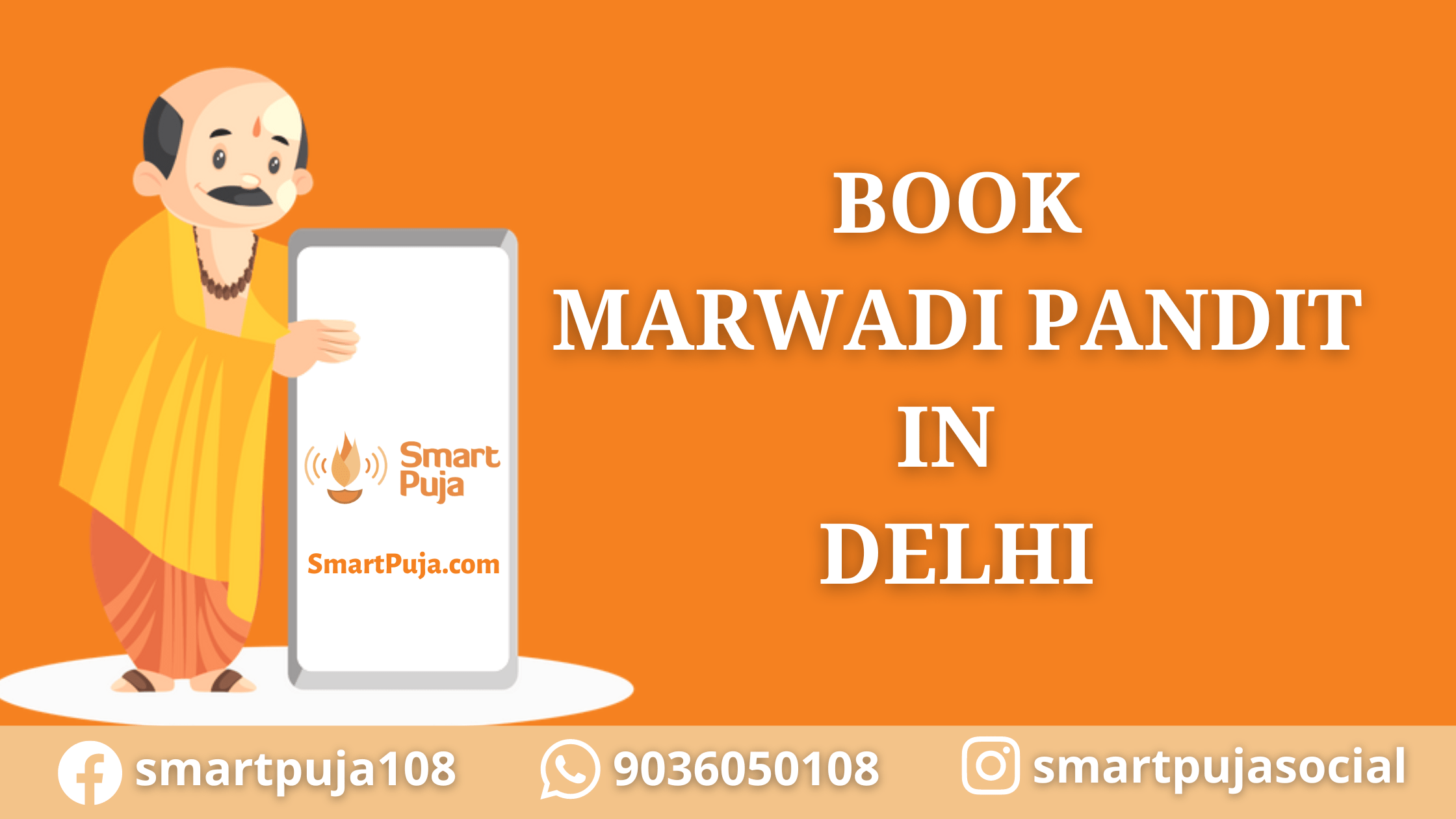 Book Marwadi Pandit in Delhi