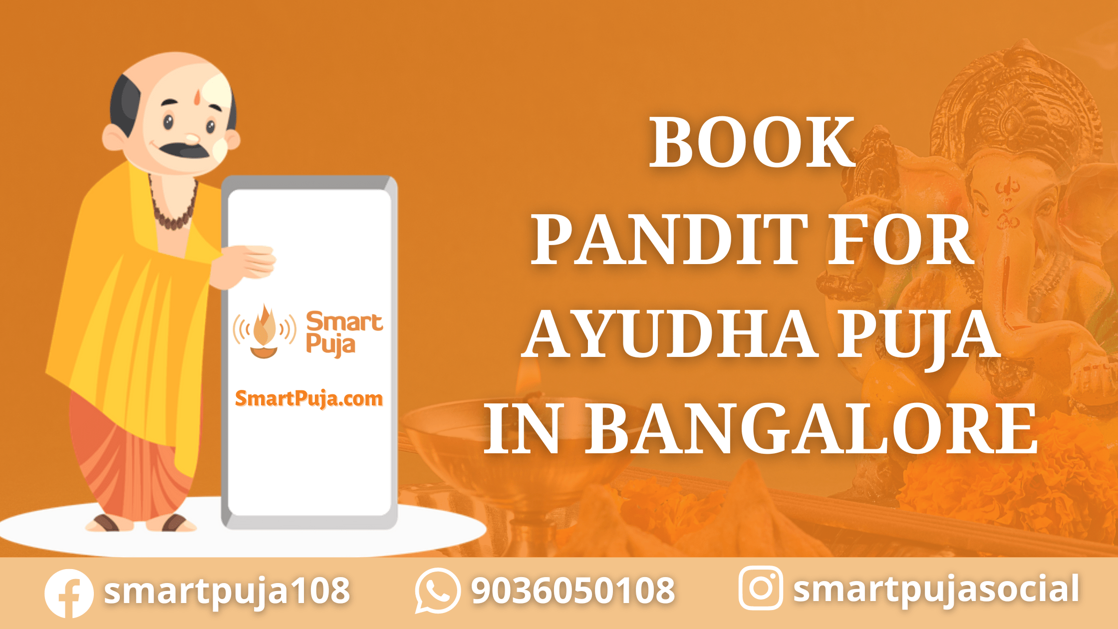 Book Pandit For Ayudha Puja In Bangalore @smartpuja.com