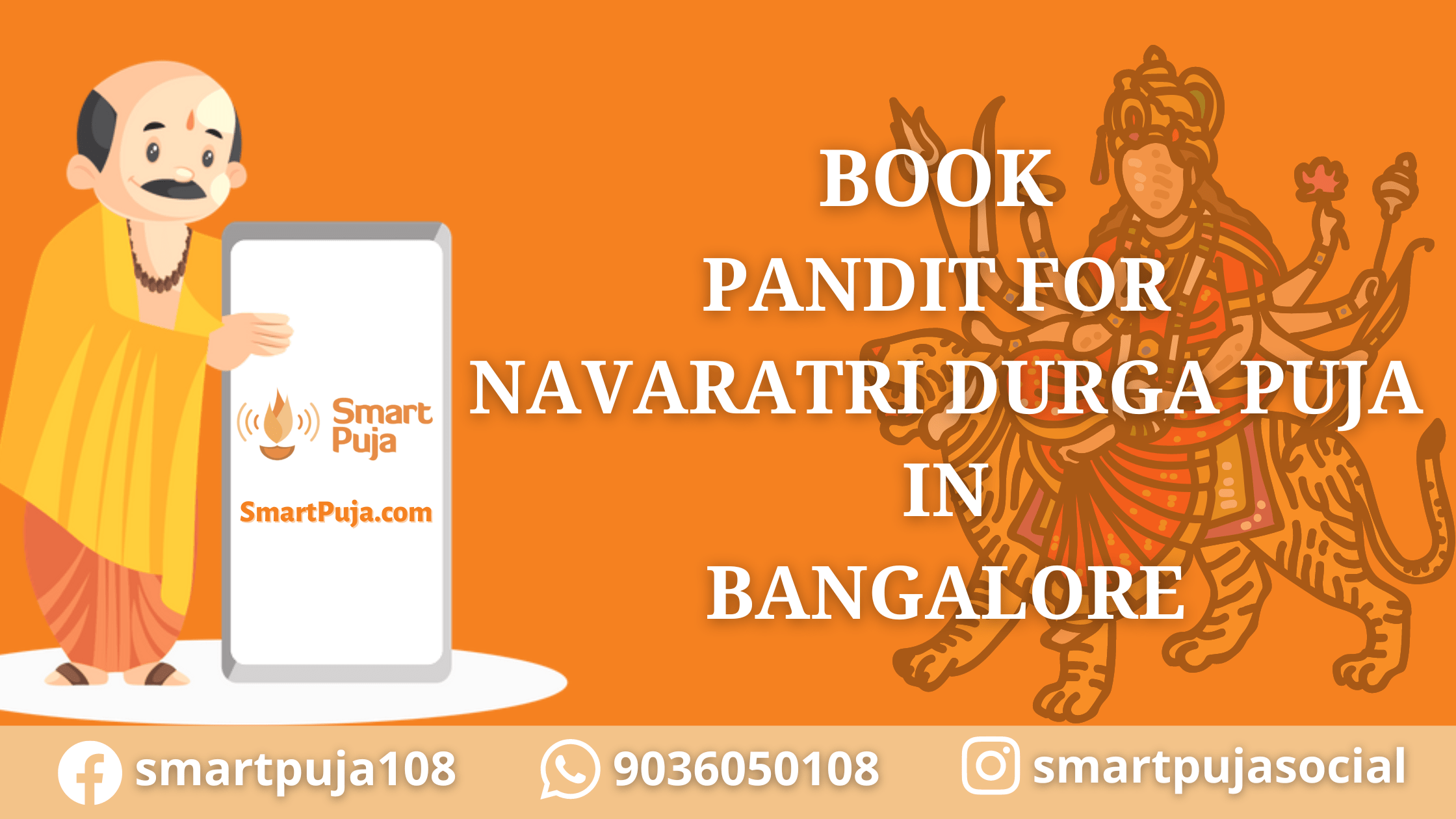 Book Pandit For Navaratri Durga Puja In Bangalore @smartpuja.com