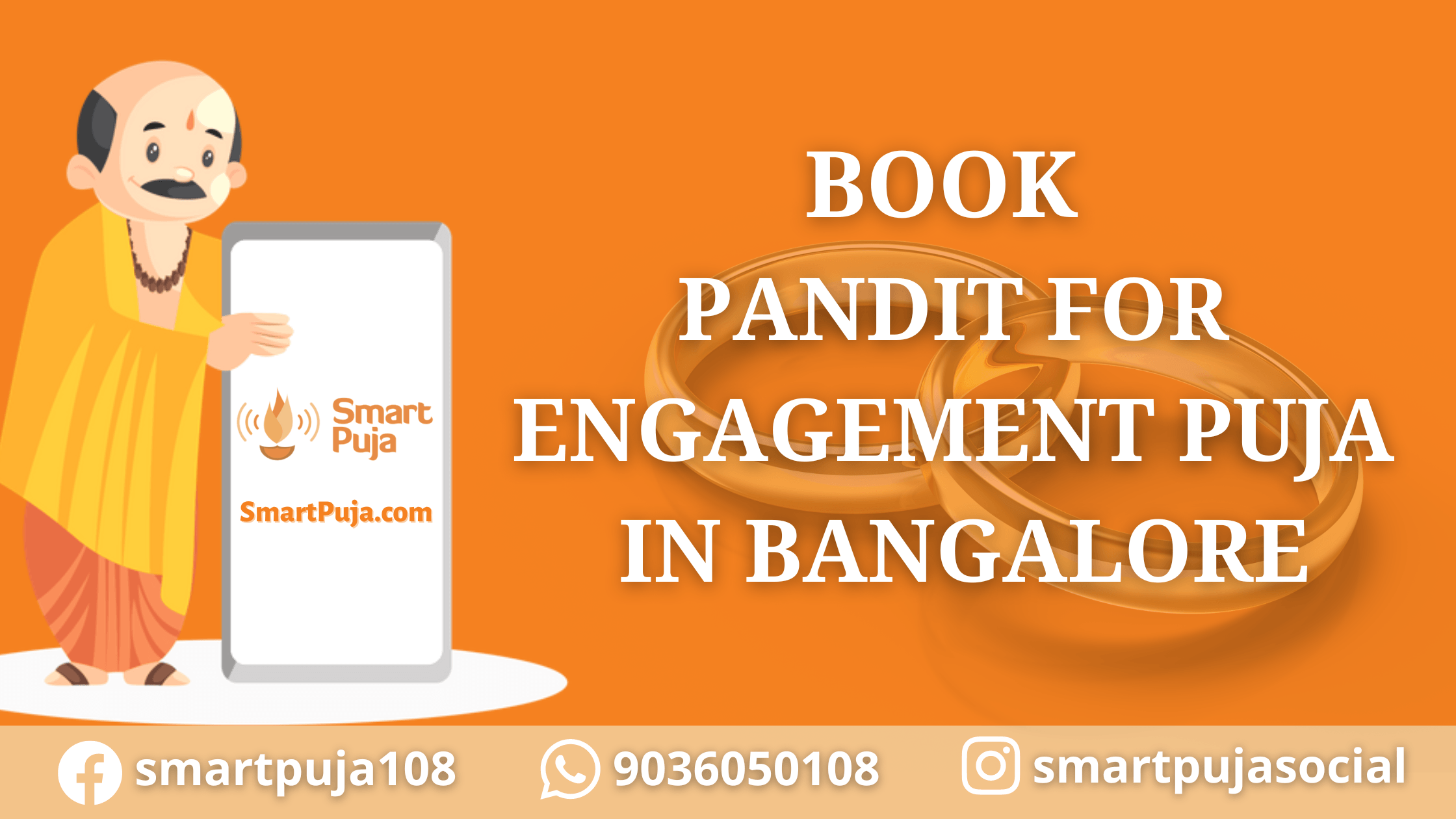 Book Pandit For Engagement Puja In Bangalore @smartpuja.com