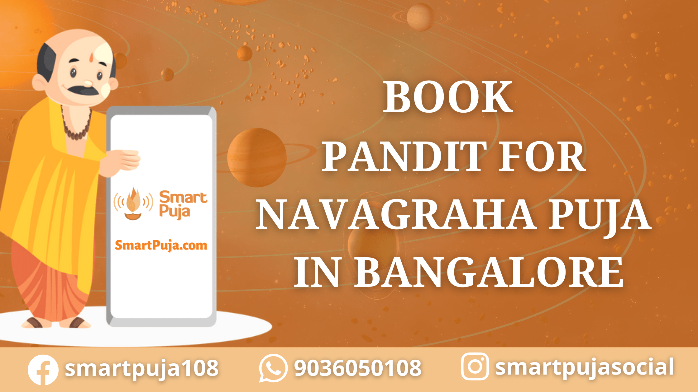 Book Pandit For Navagraha Puja In Bangalore @smartpuja.com