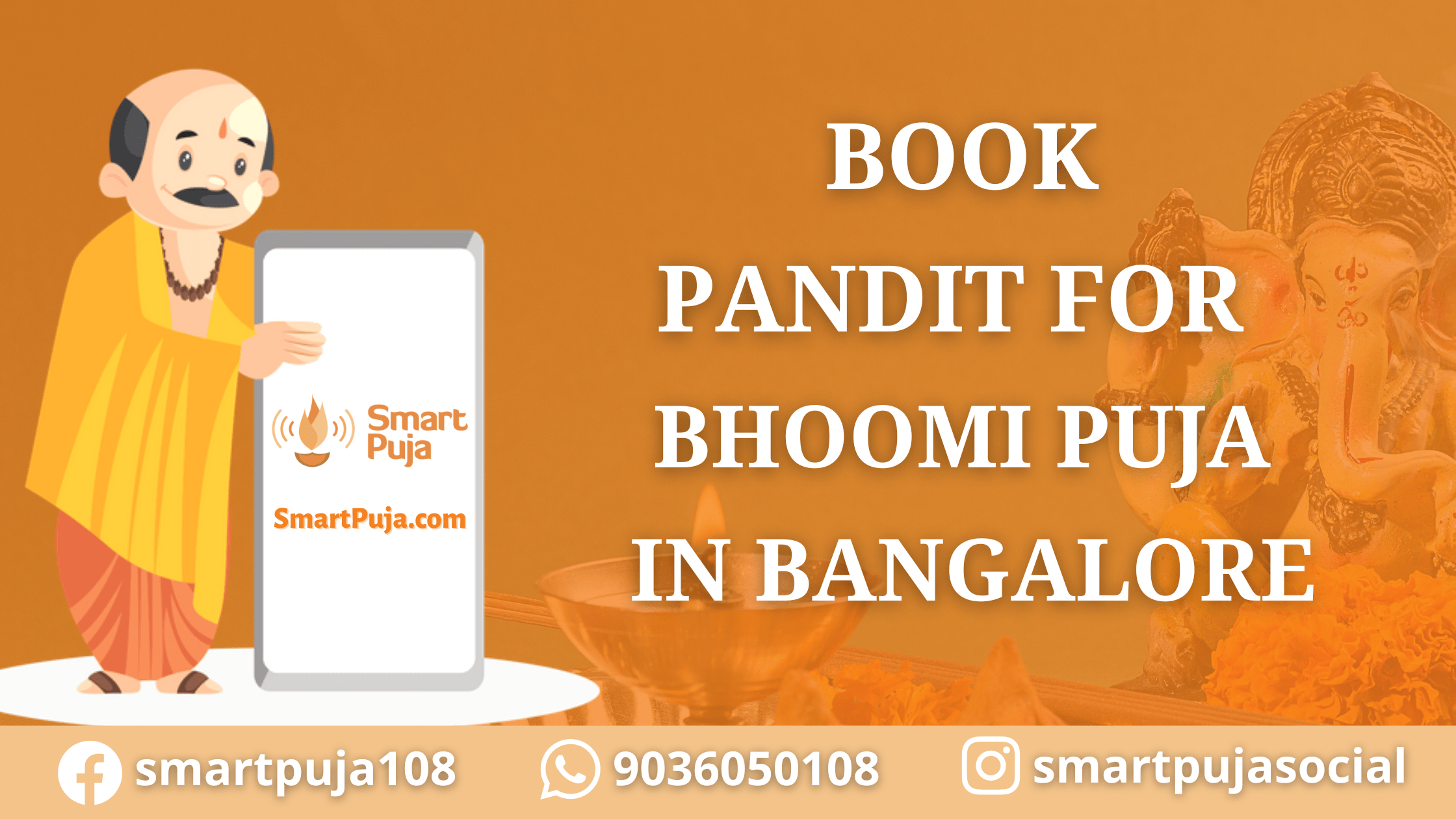 Book Pandit For Bhoomi Puja In Bangalore @smartpuja.com