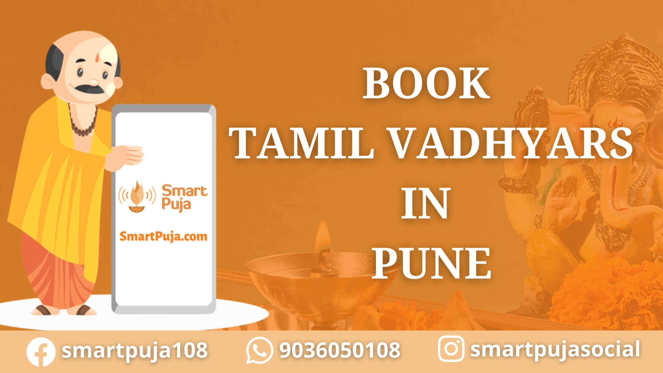 Book Tamil Vadhyars in Pune @smartpuja.com