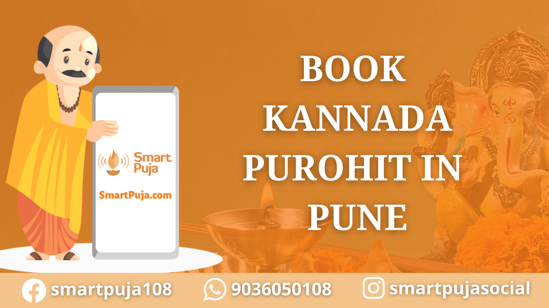 Book Kannada Purohit in Pune @smartpuja.com