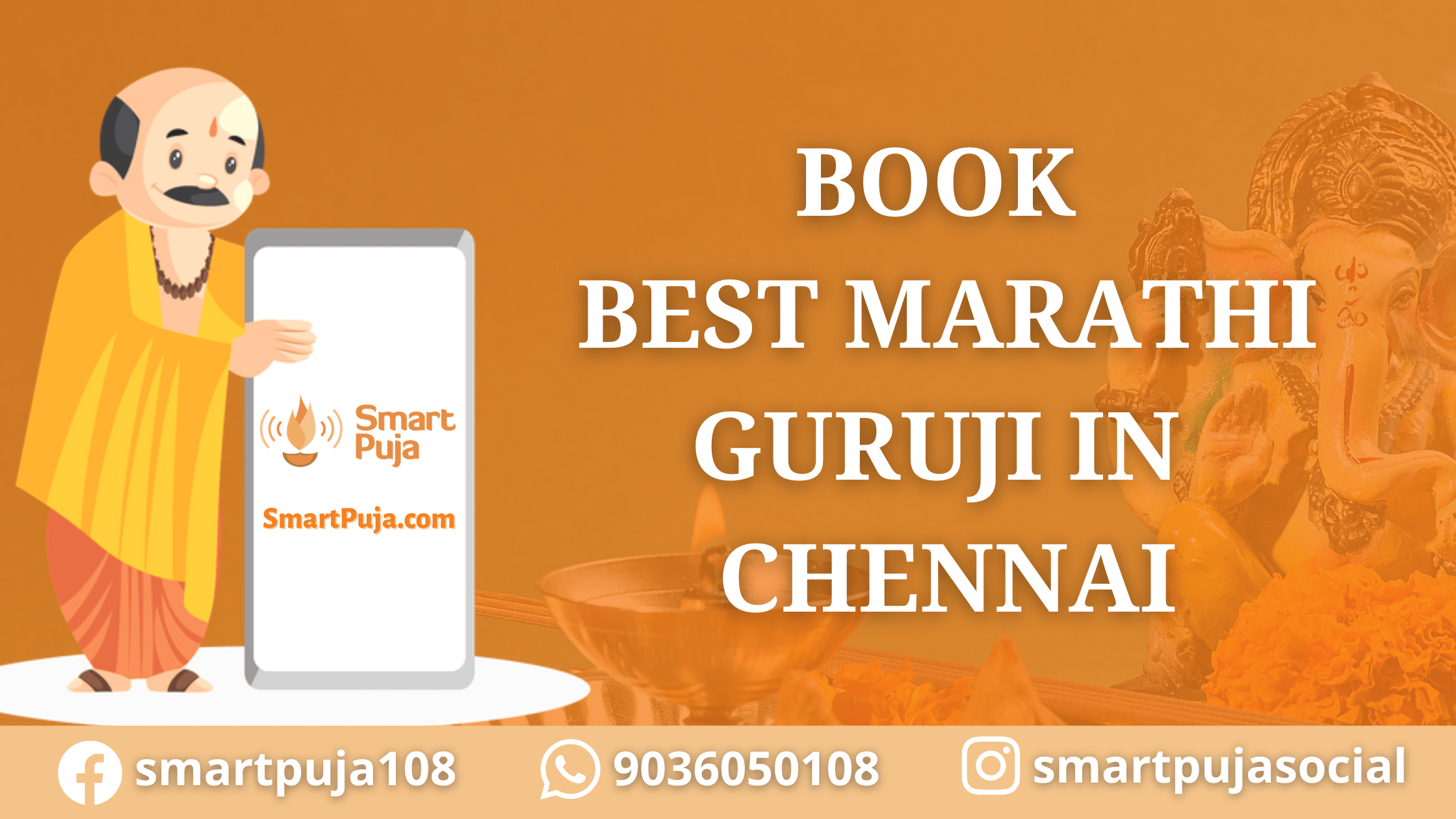 Book best Marathi Guruji in Chennai @smartpuja.com