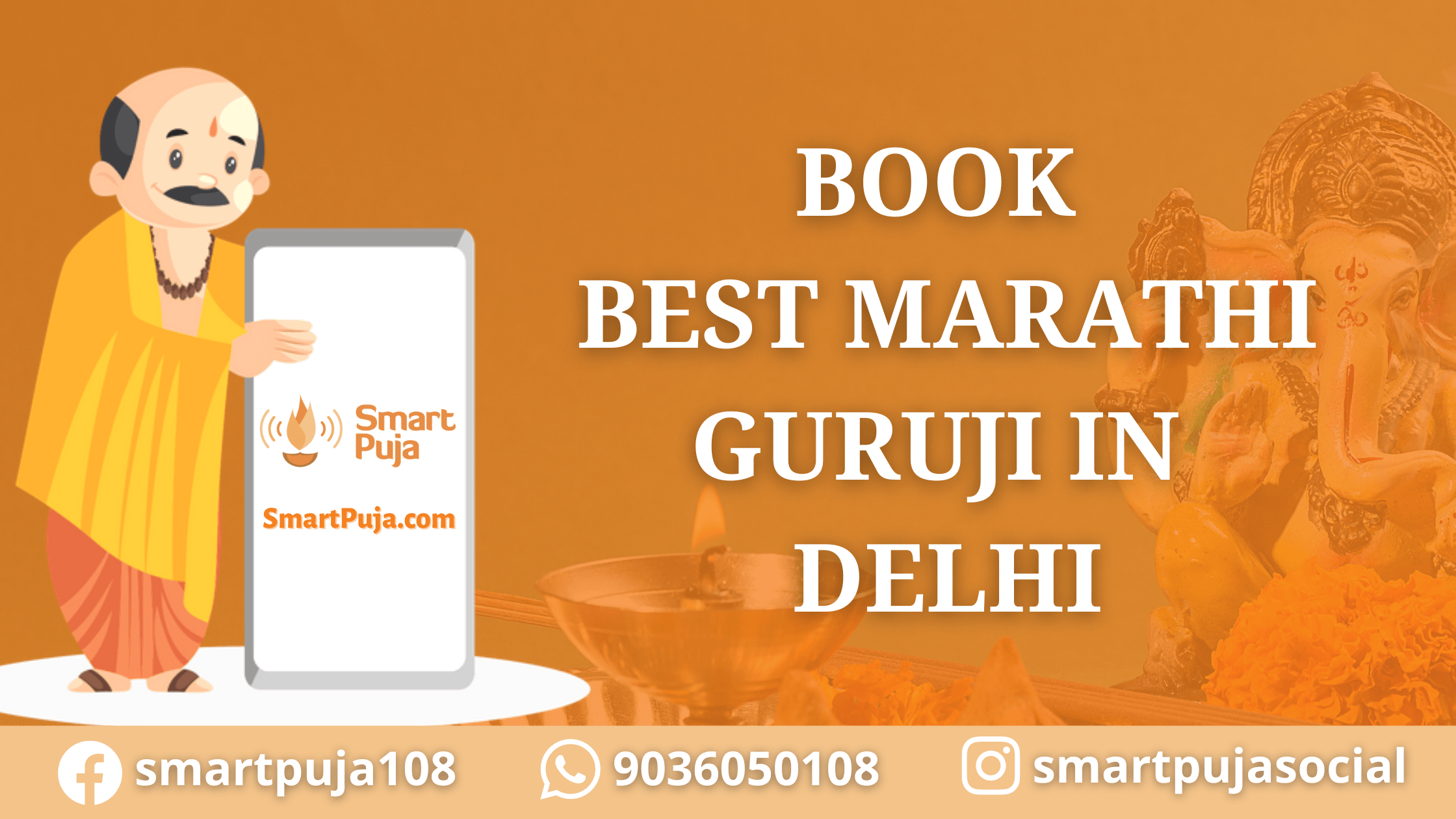 Book Best Marathi Guruji in Delhi @smartpuja.com