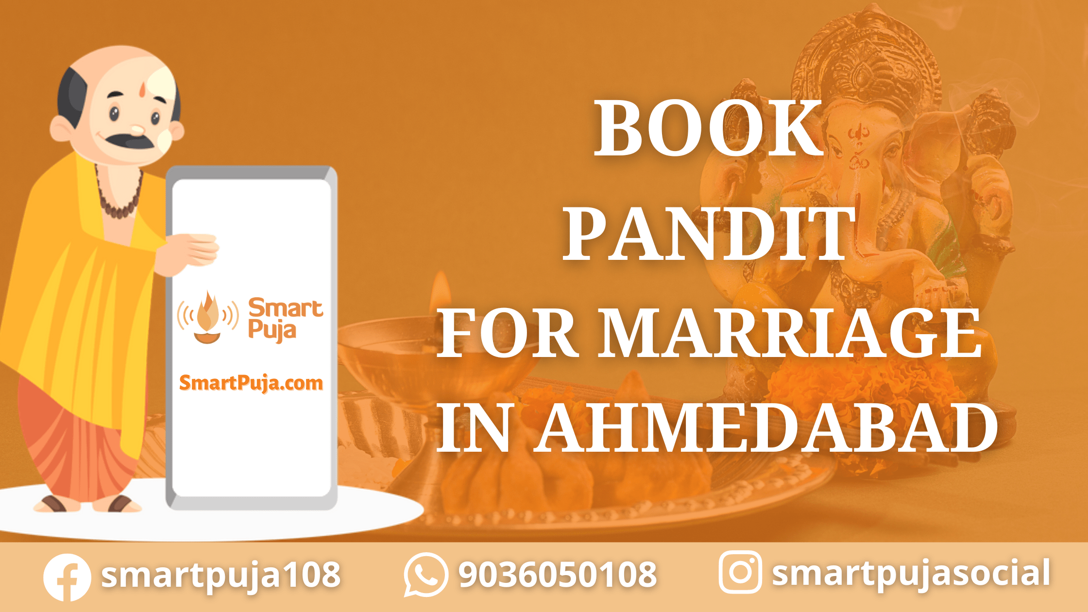 Book Pandit for Marriage in Ahmedabad @SmartPuja