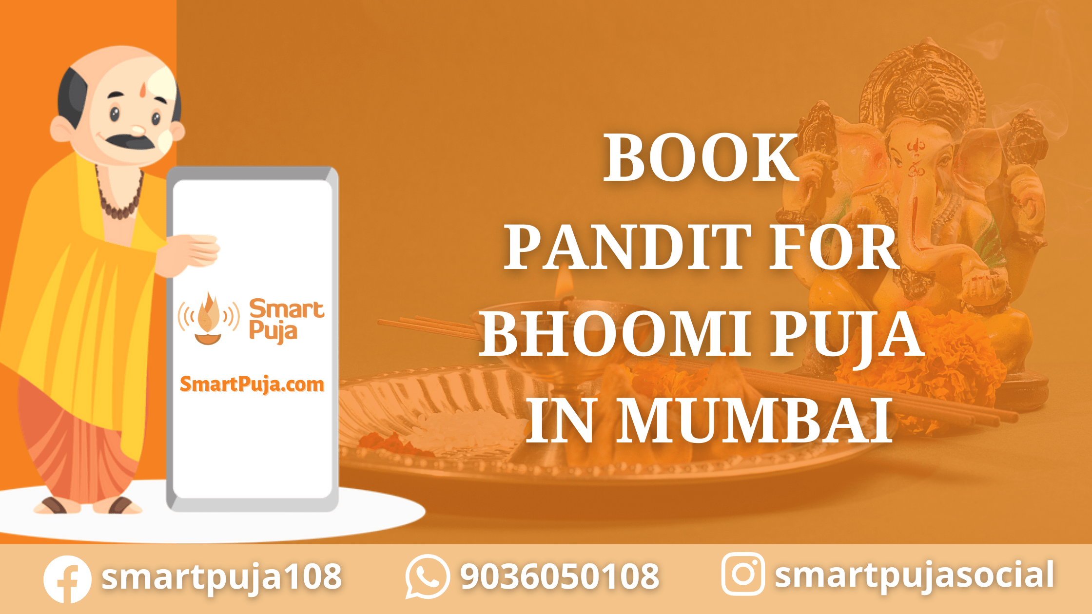 Book Pandit For Bhoomi Puja in Mumbai @SmartPuja