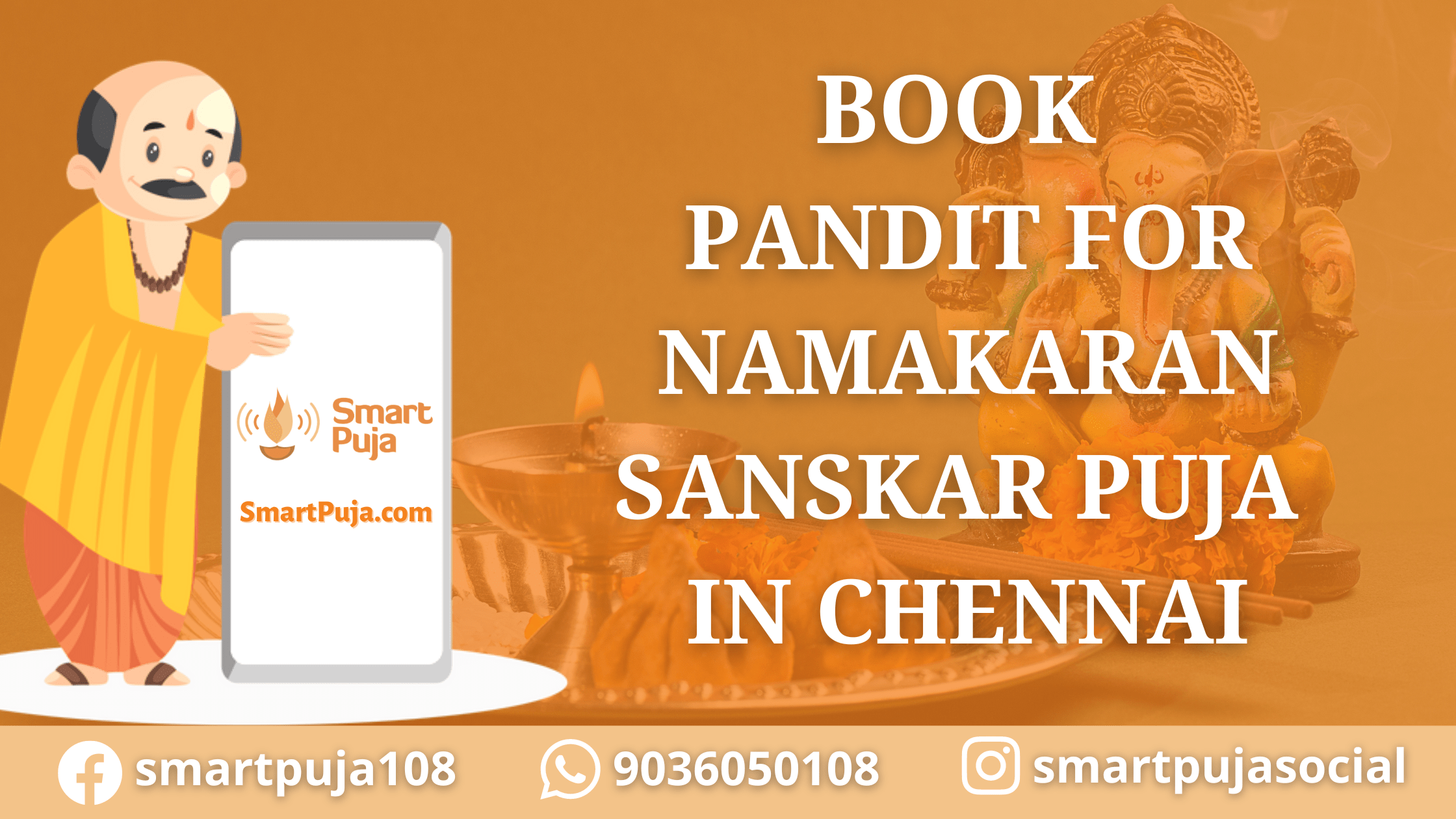 Book Pandit for Namakaran Sanskar Puja in Chennai @SmartPuja