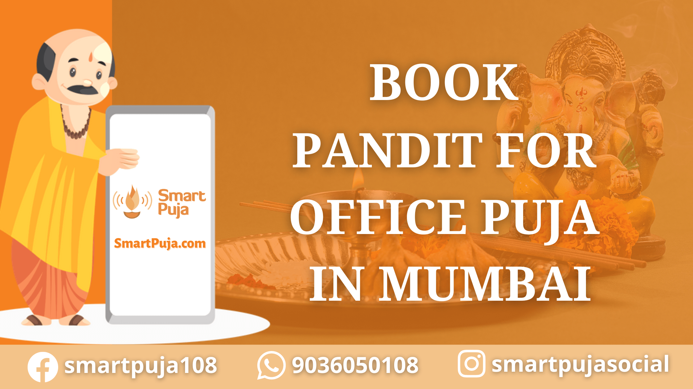 Book Pandit for Office Puja in Mumbai @SmartPuja