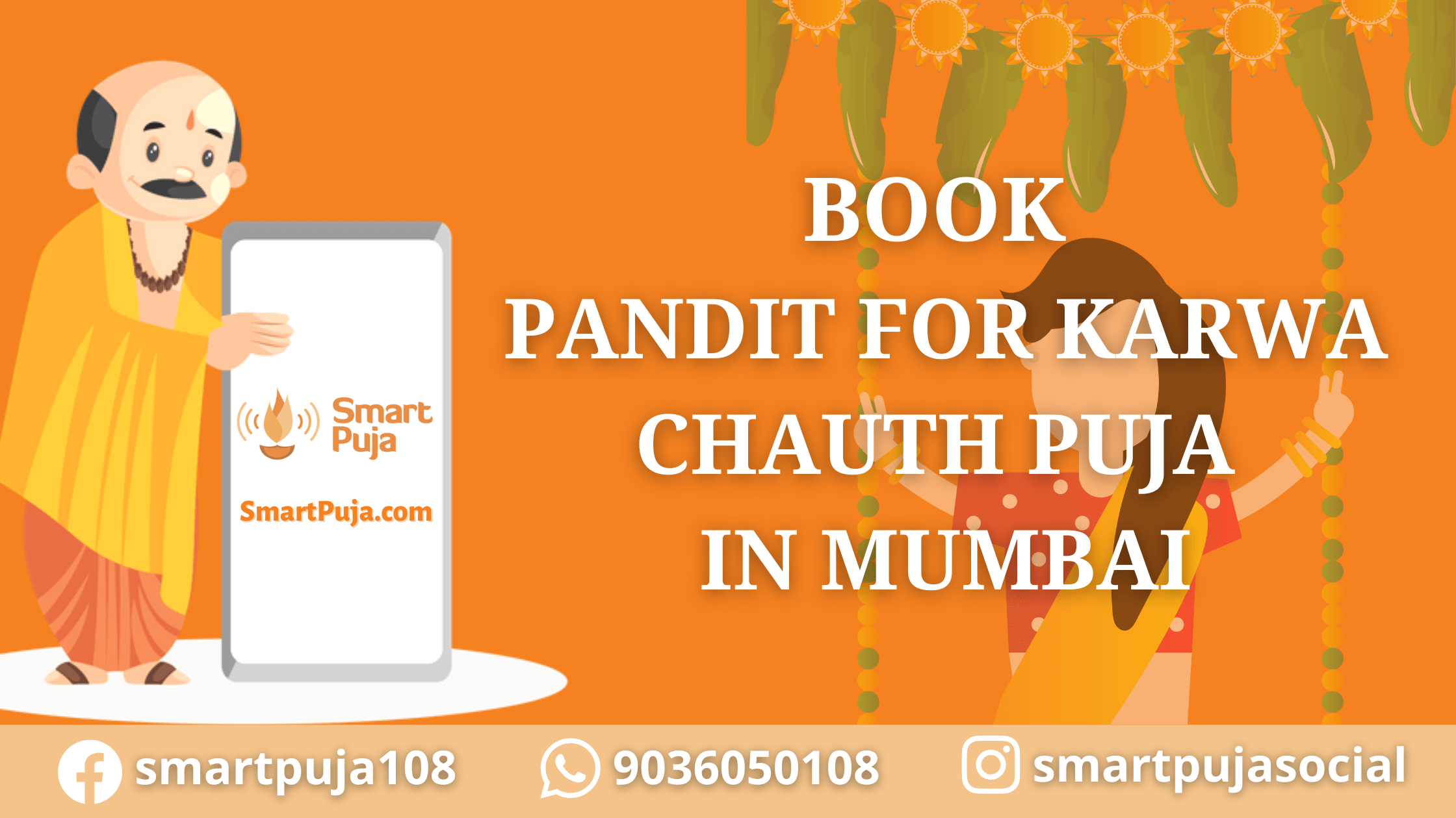 Book Pandit for Karwa Chauth Puja in Mumbai @SmartPuja