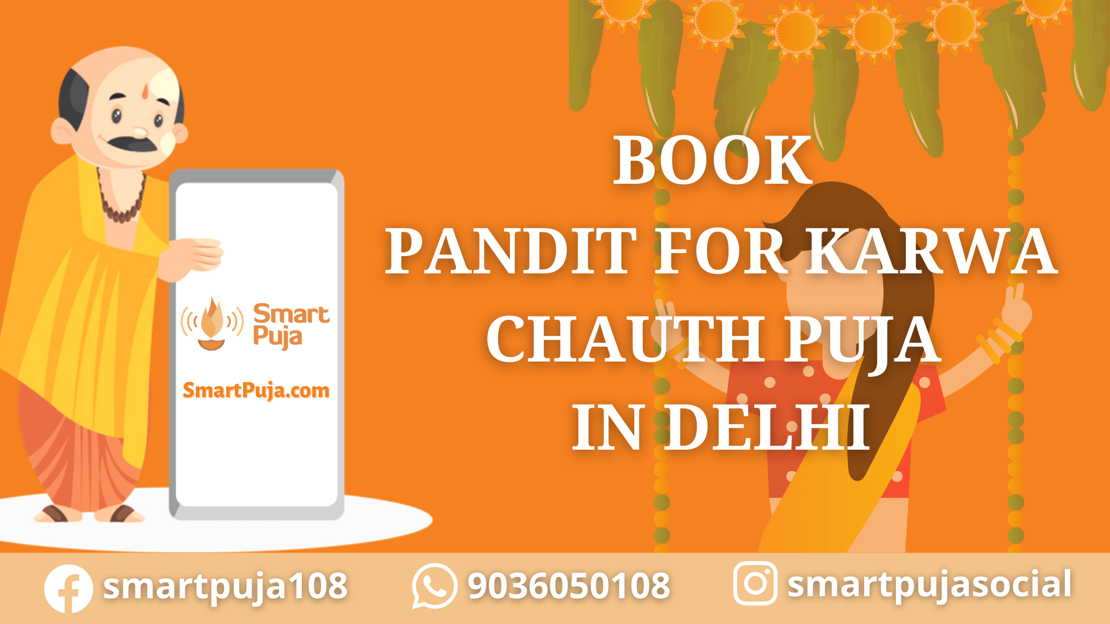 Book Pandit for Karwa Chauth Puja in Delhi @SmartPuja