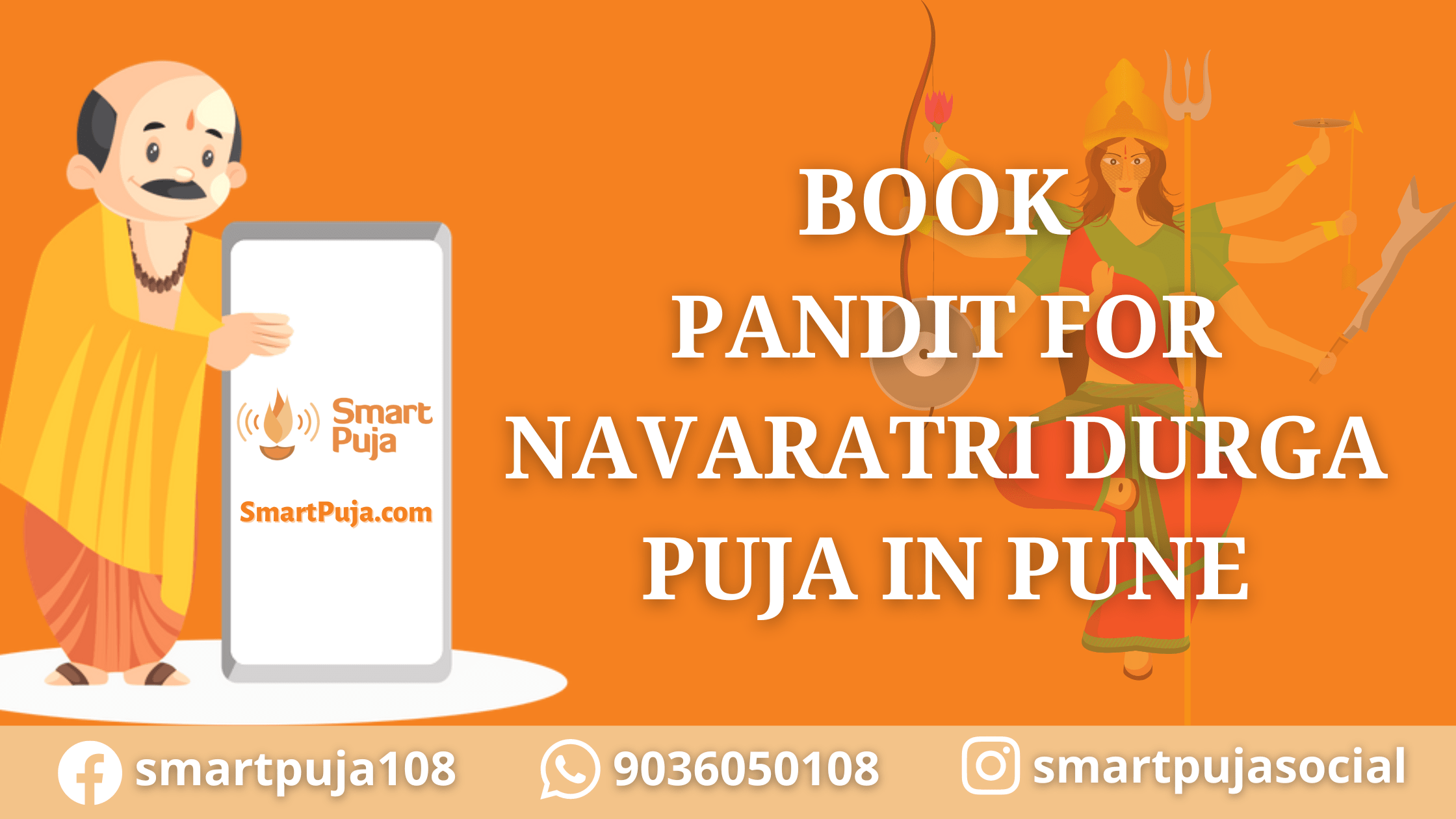 Book Pandit for Navaratri Durga Puja in Pune @SmartPuja