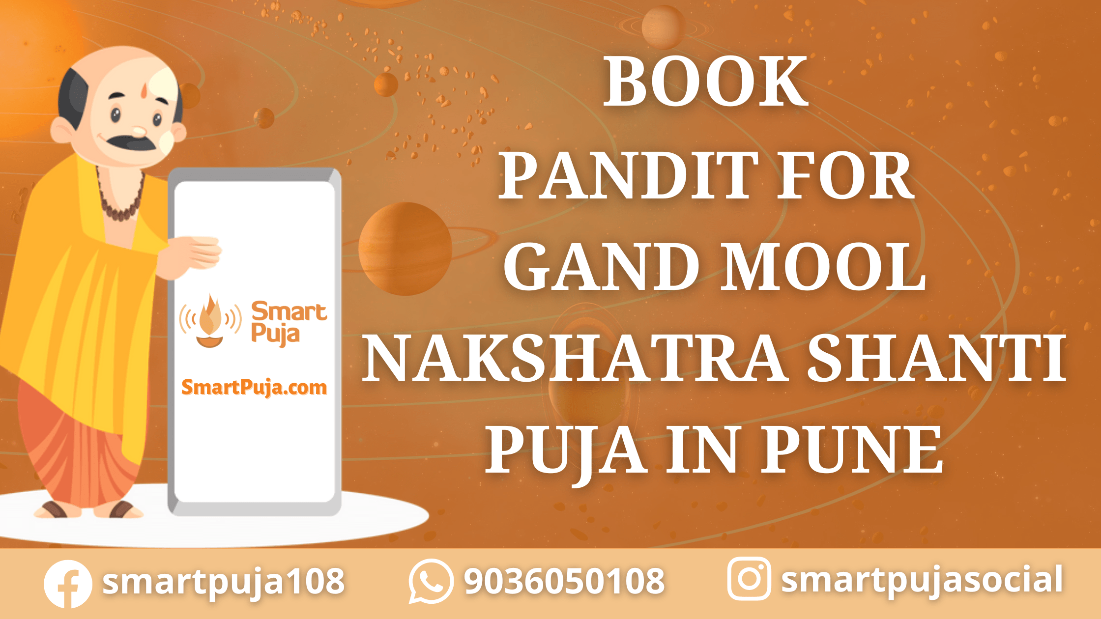 Book Pandit for Gand Mool Nakshatra Shanti Puja in Pune @SmartPuja