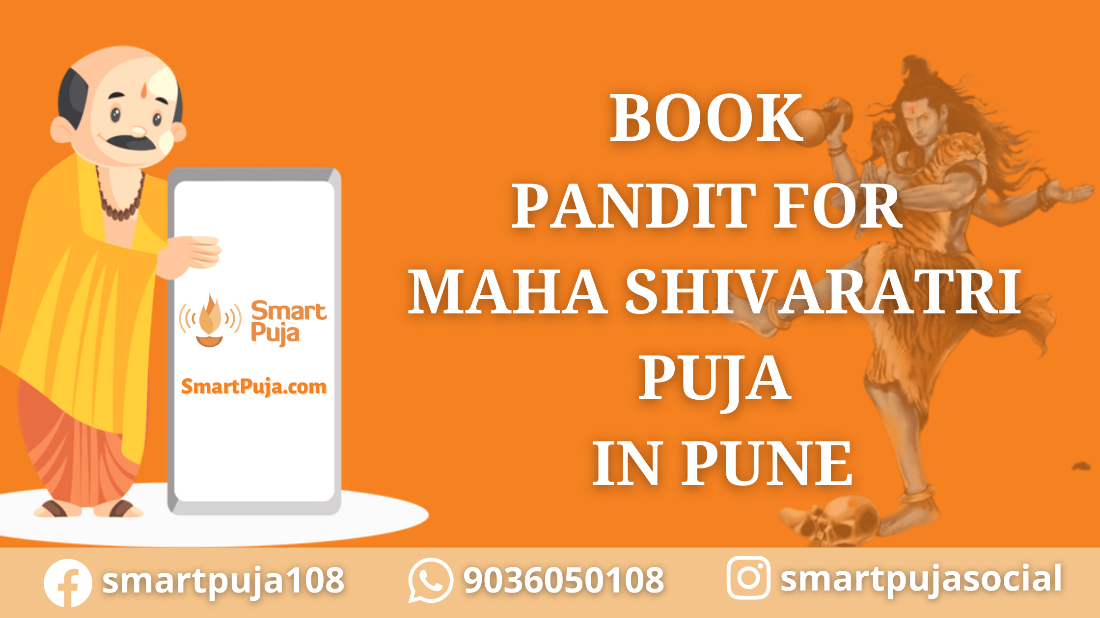 Book Pandit for Maha Shivratri Puja in Pune @SmartPuja