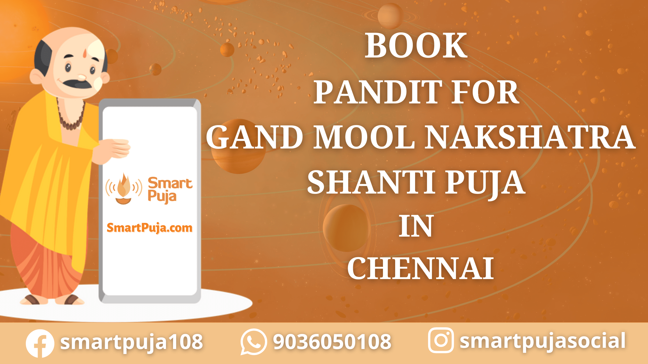 Book Pandit for Gand Mool Nakshatra Shanti Puja in Chennai @SmartPuja