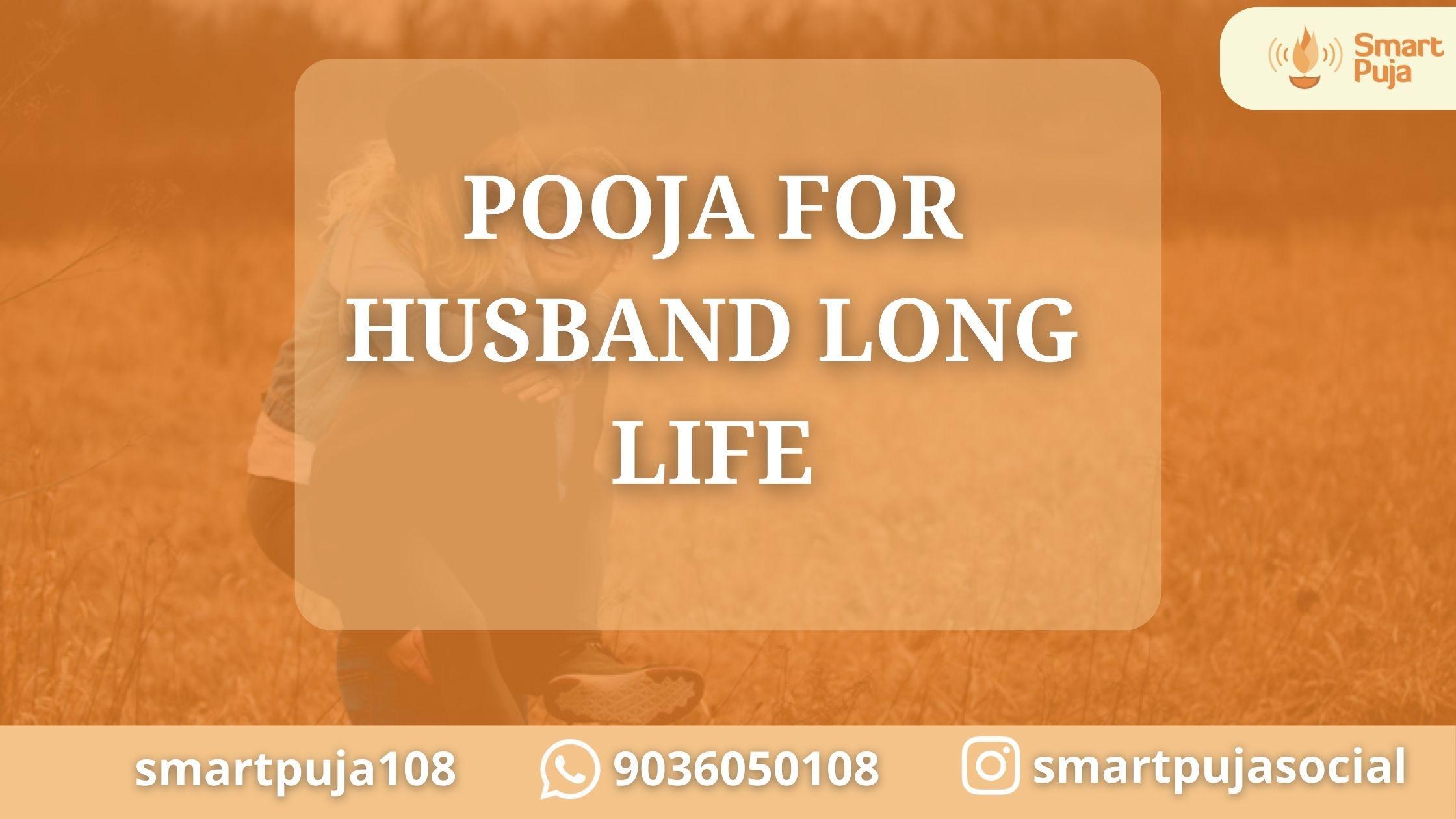 Pooja For Husband Long Life @SmartPuja