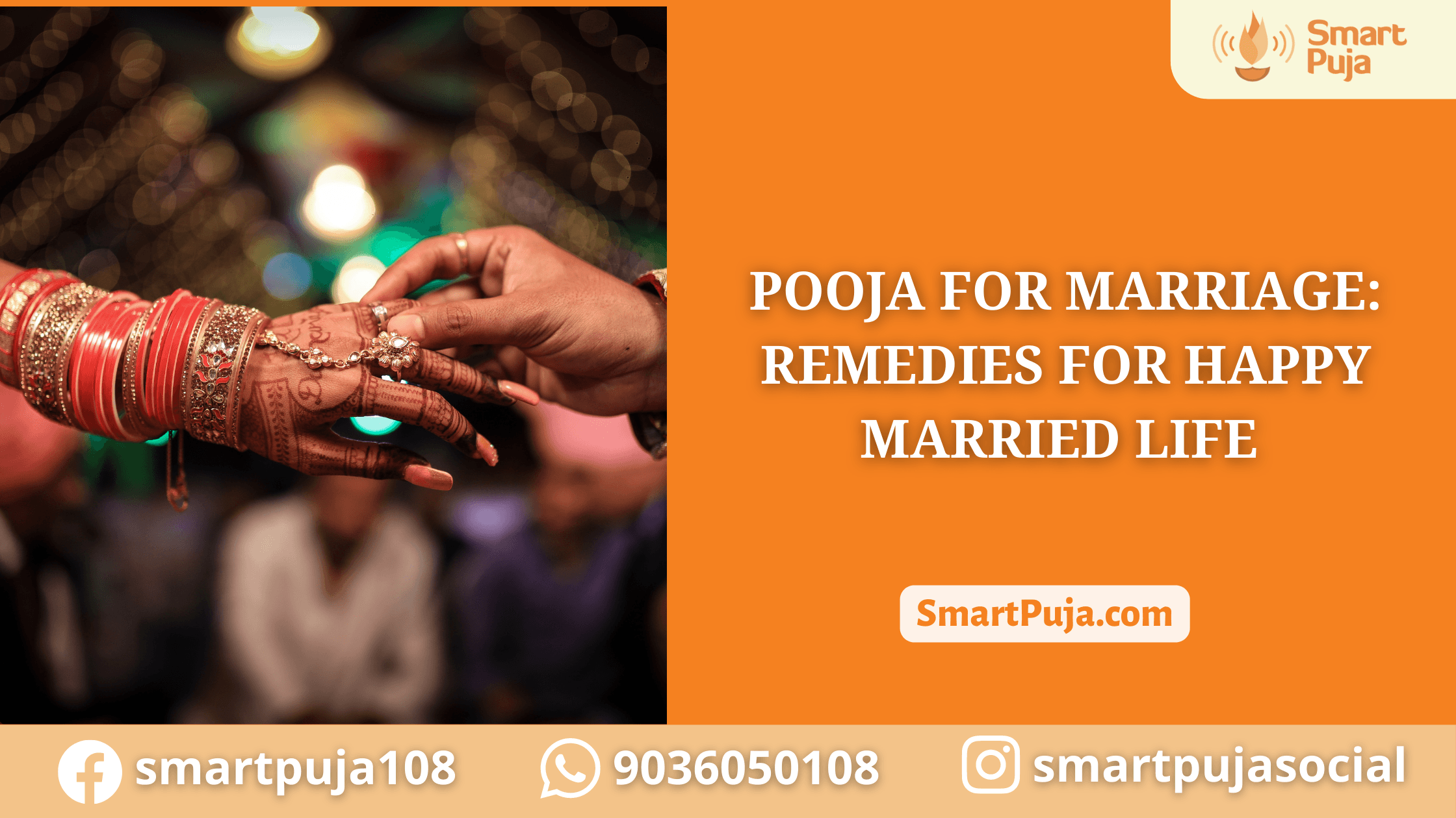 Pooja for Marriage: Remedies for Happy Married Life @SmartPuja