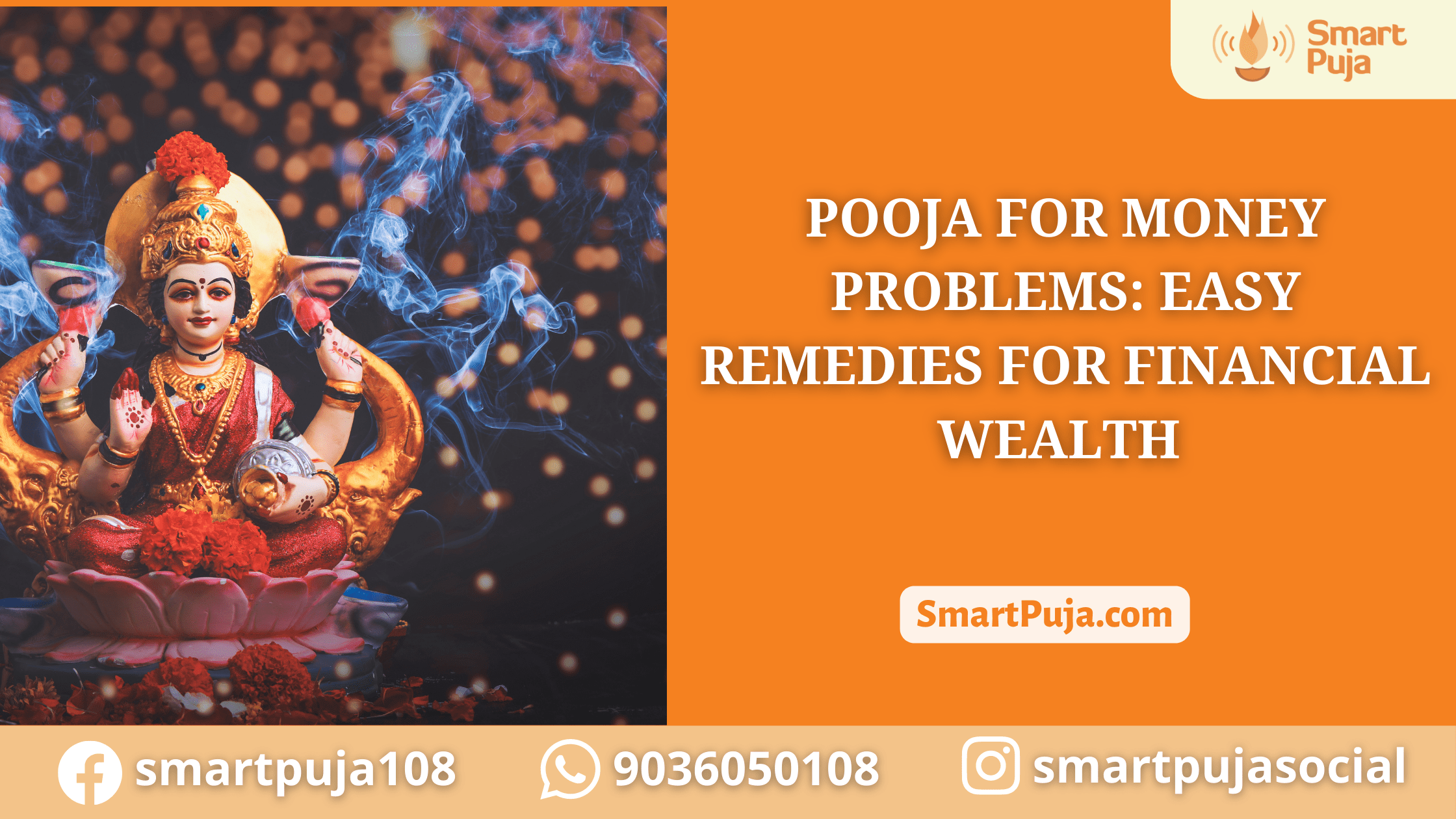 Pooja for Money Problems: Easy Remedies for Financial Wealth @SmartPuja