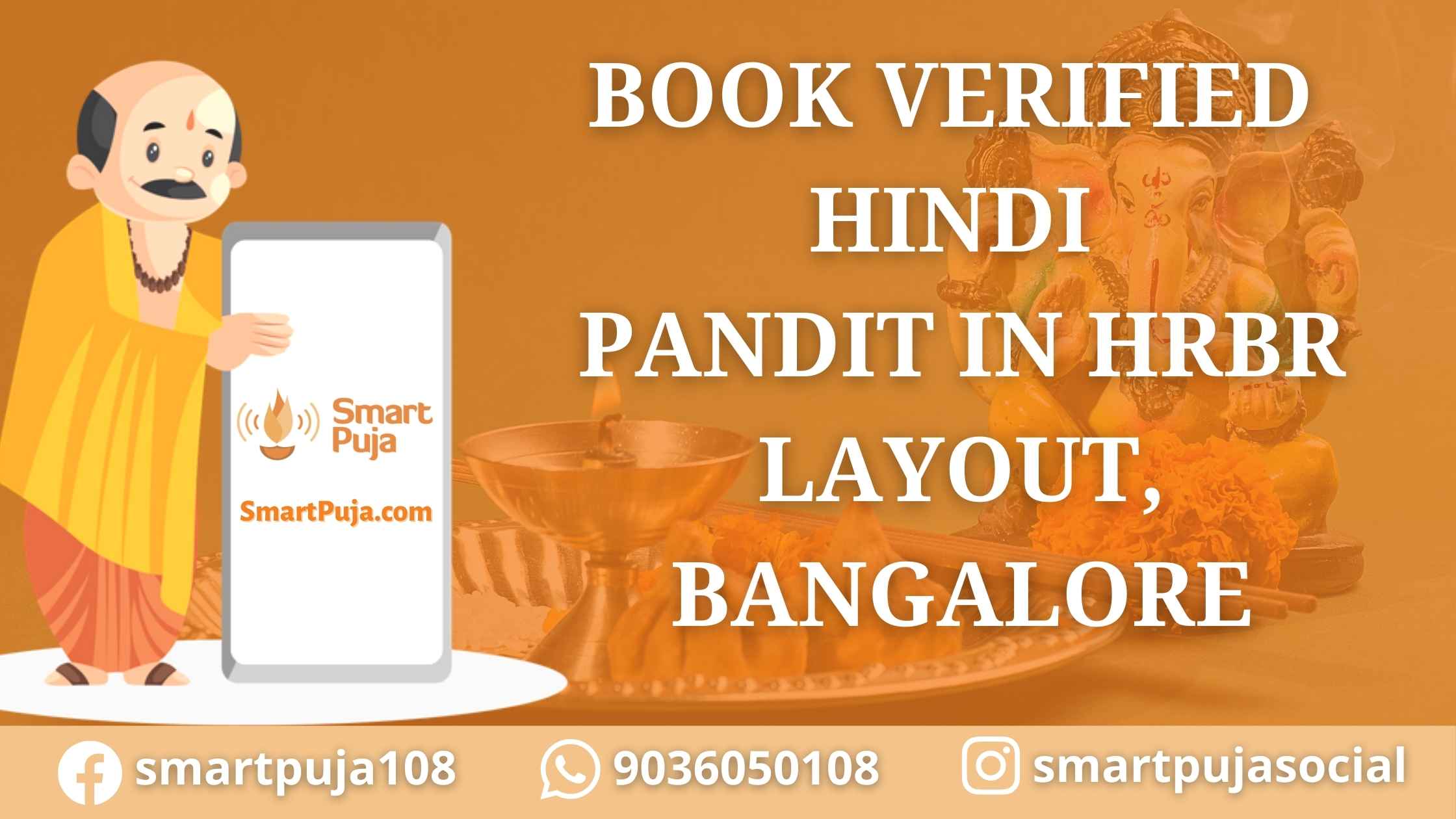 Book Hindi Pandit in HRBR Layout, Bangalore