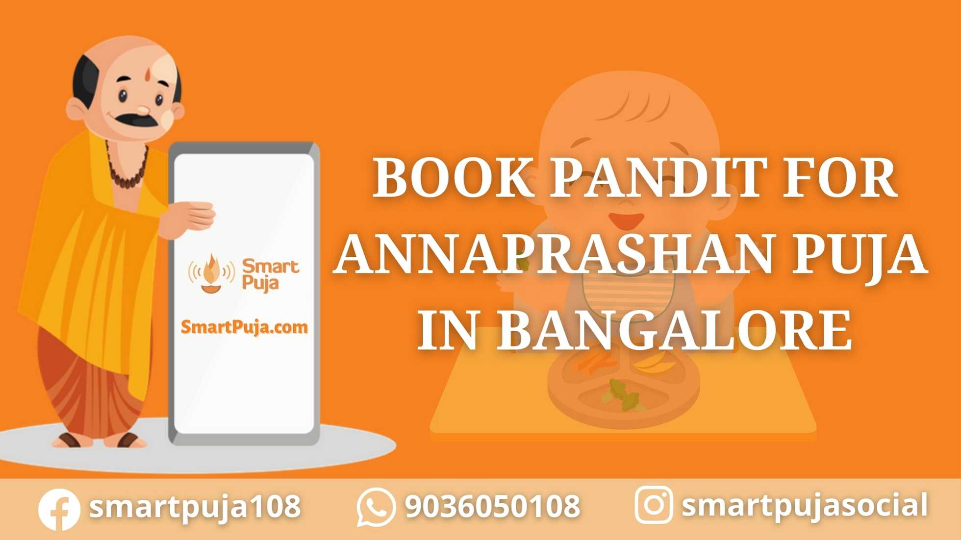 Book Pandit for Annaprashan Puja in Bangalore