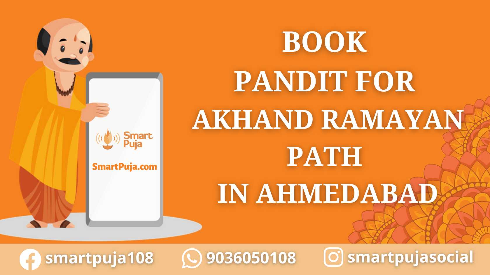 Book Pandit For Akhand Ramayan Path in Ahmedabad