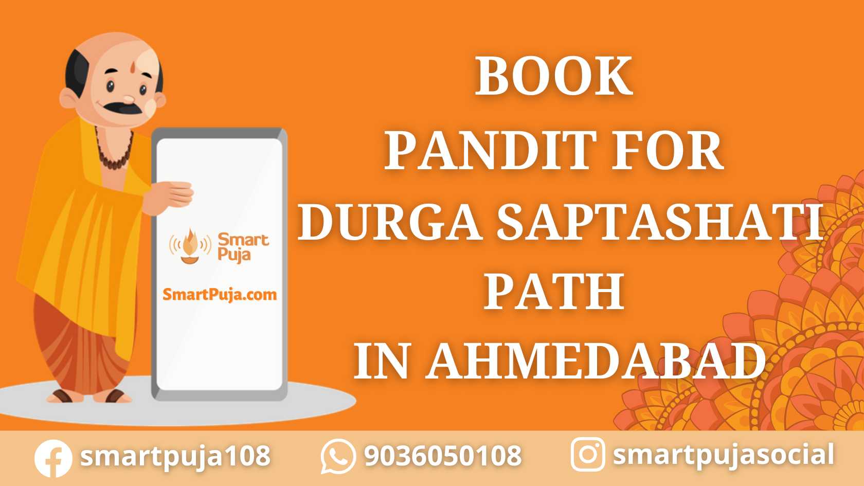 Book Pandit For Durga Saptashati Path in Ahmedabad