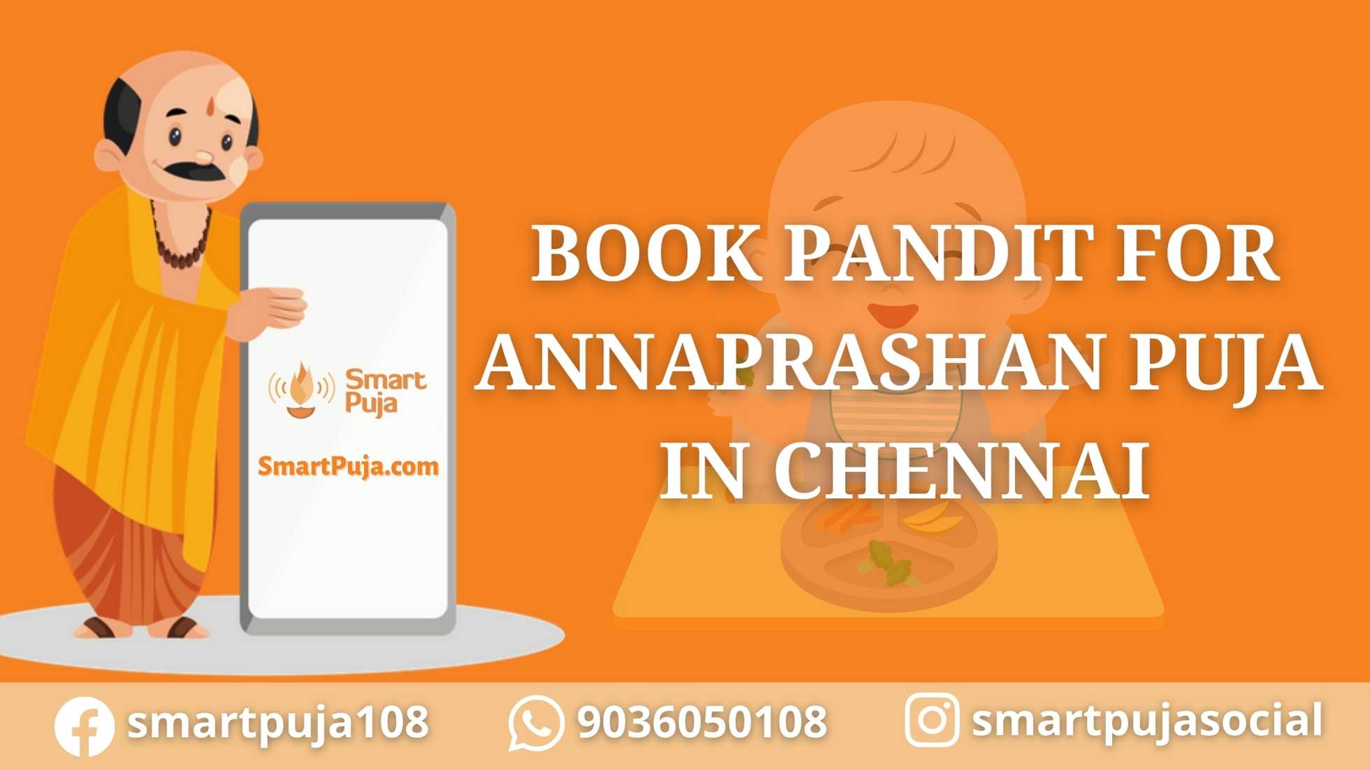 Book Pandit for Annaprashan Puja in Chennai