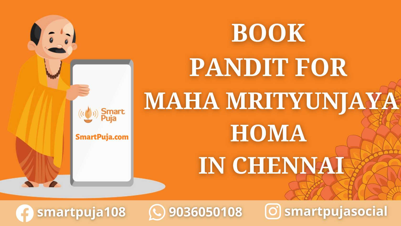 Book Pandit For Maha Mrityunjaya Homa in Chennai