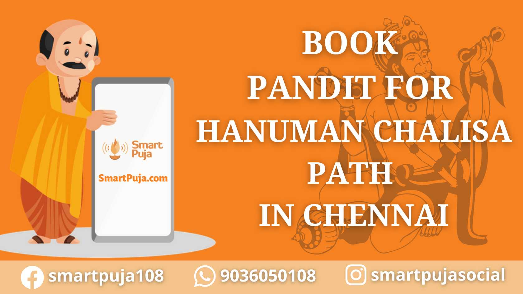 Book Pandit For Hanuman Chalisa Path in Chennai