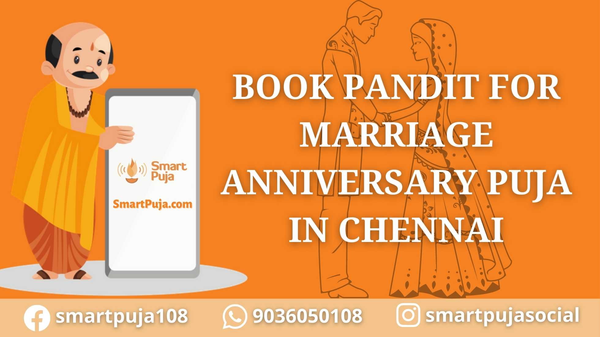 Book Pandit for Marriage Anniversary Puja in Chennai