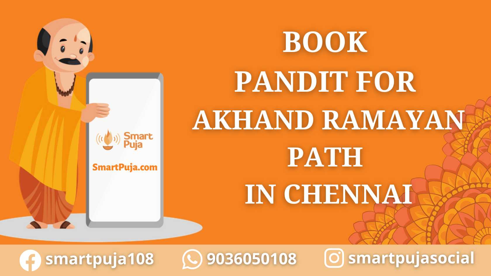 Book Pandit For Akhand Ramayan Path in Chennai