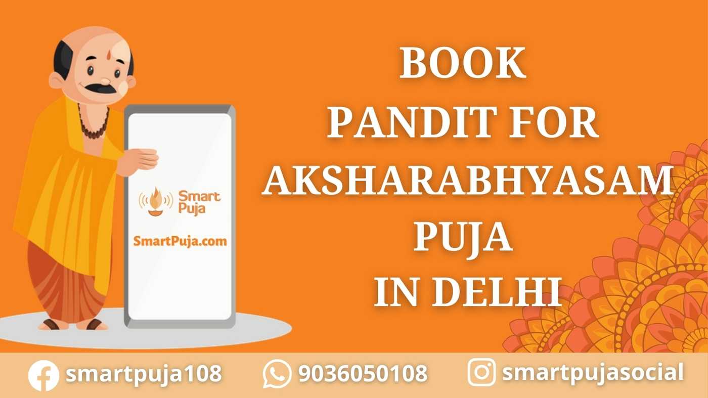 Book Pandit For Aksharabhyasam Puja in Delhi