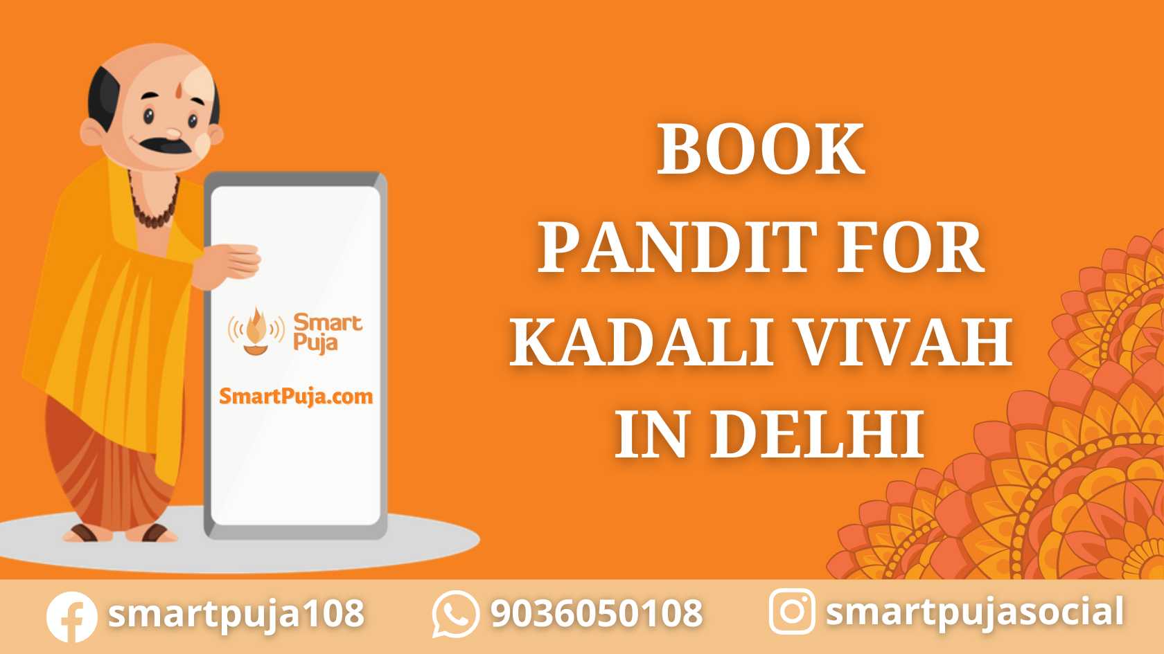 Book Pandit For Kadali Vivah in Delhi