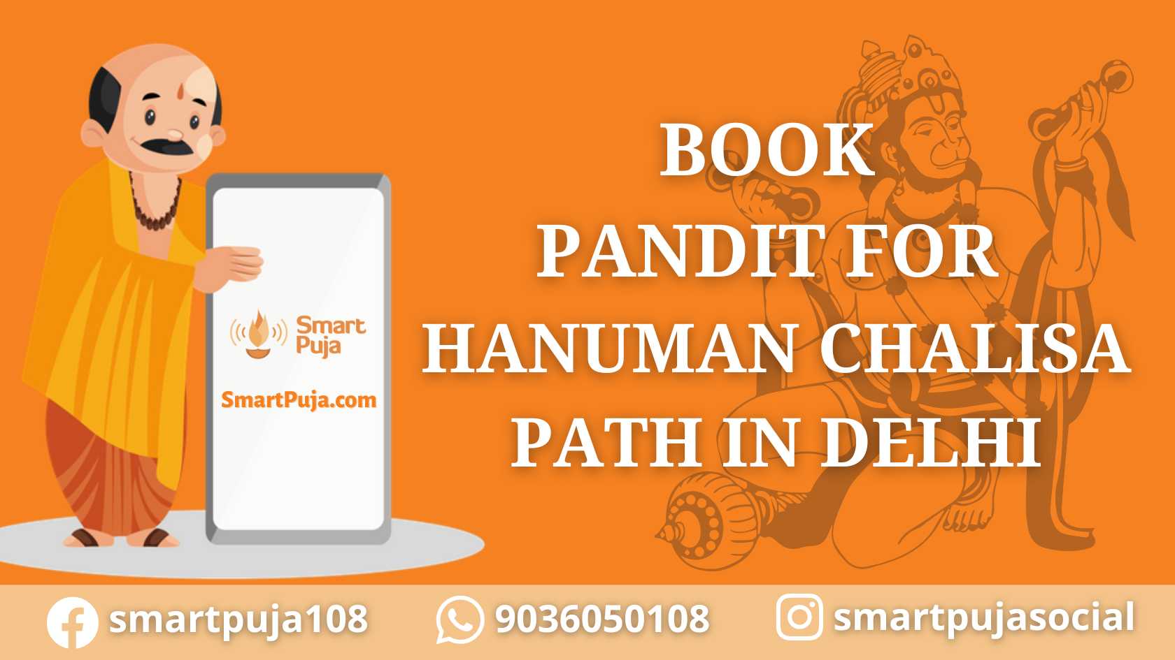 Book Pandit For Hanuman Chalisa Path in Delhi