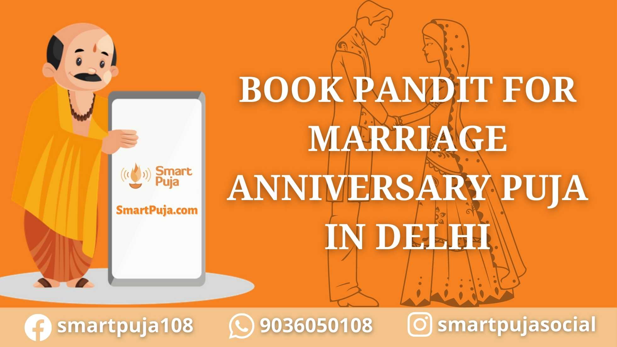 Book Pandit for Marriage Anniversary Puja in Delhi