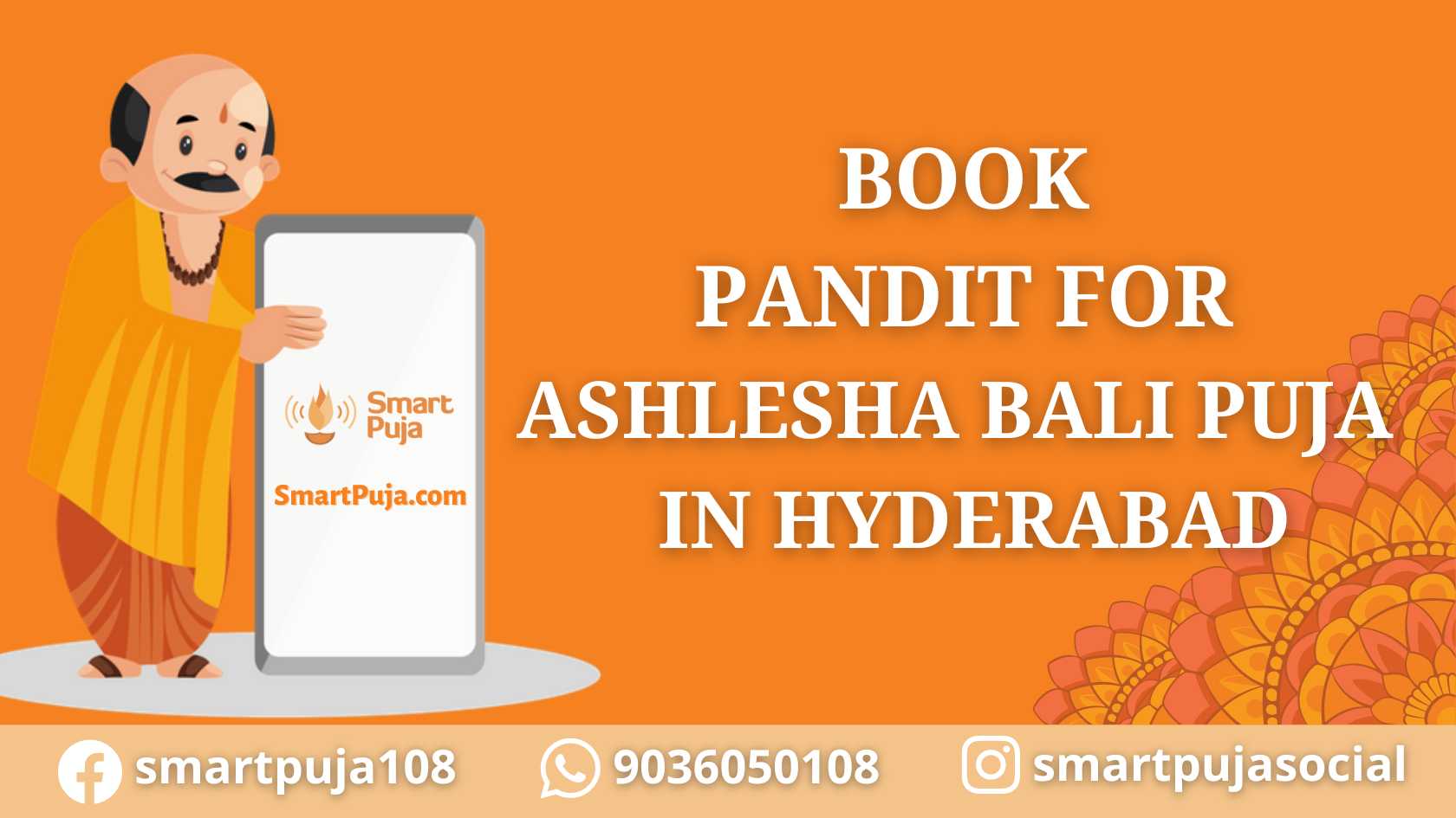 Book Pandit For Ashlesha Bali Puja in Hyderabad