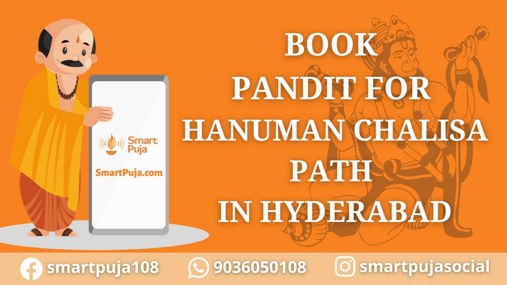 Book Pandit For Hanuman Chalisa Path in Hyderabad