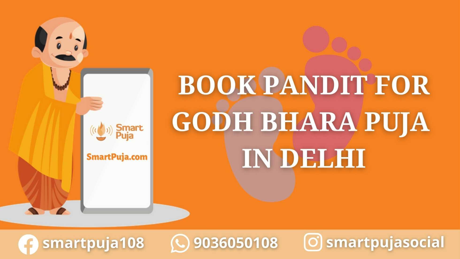 Book Pandit for Godh Bharai in Delhi