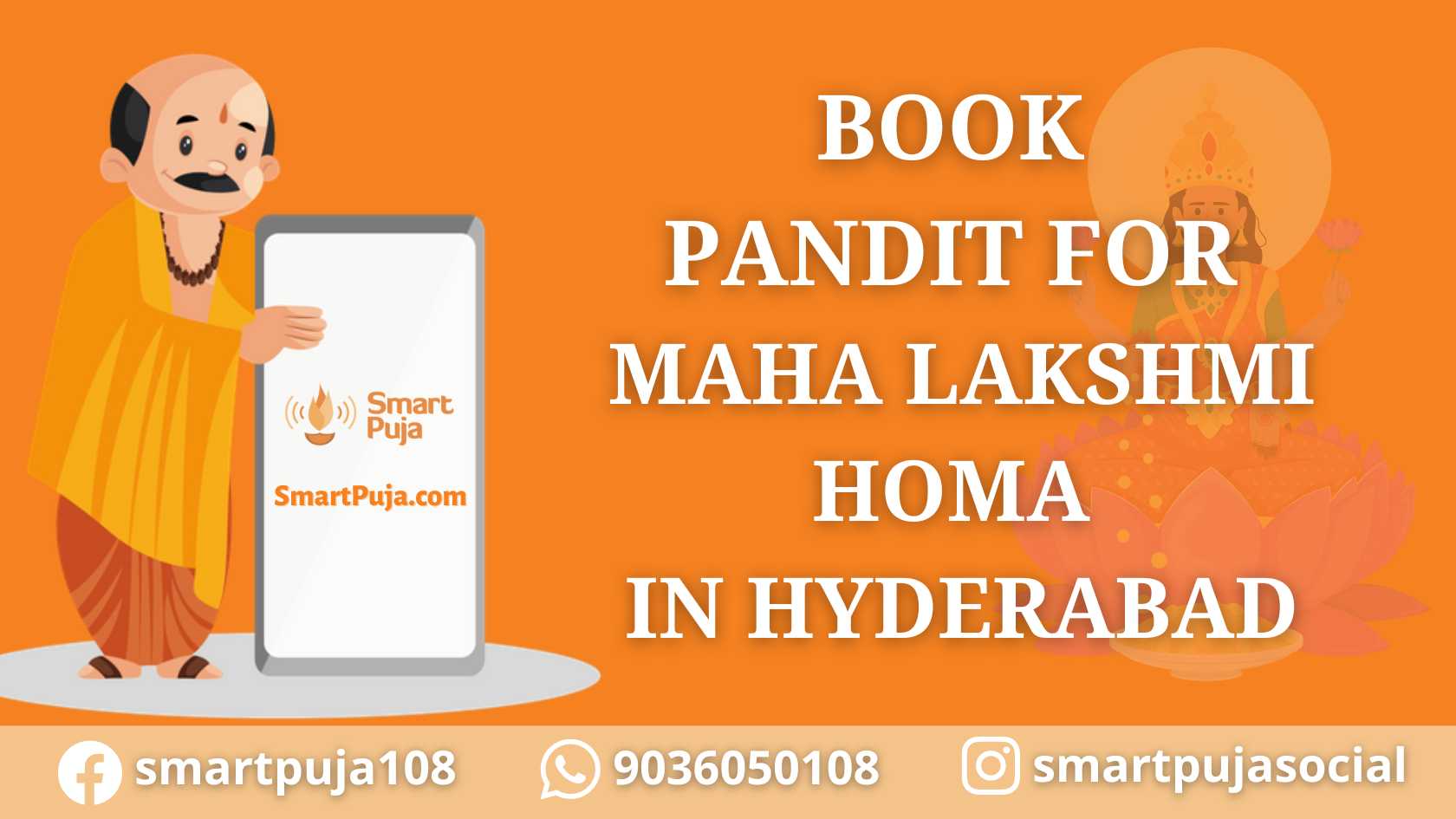 Book Pandit For Maha Lakshmi Homa in Hyderabad