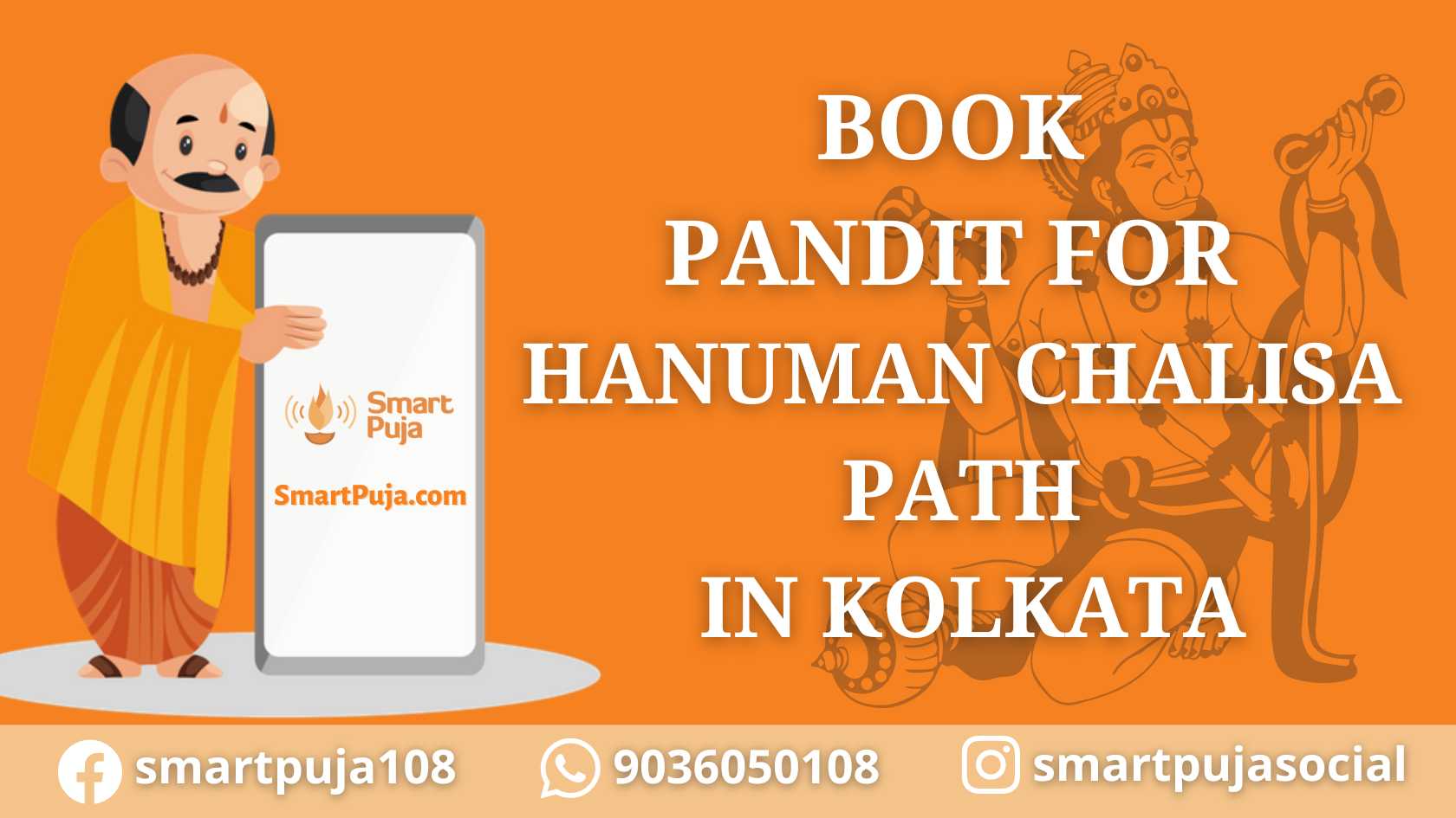 Book Pandit For Hanuman Chalisa Path in Kolkata