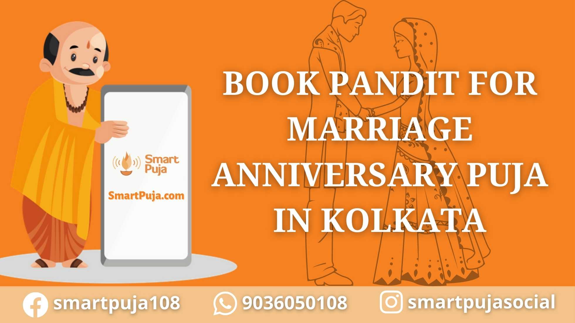 Book Pandit for Marriage Anniversary Puja in Kolkata