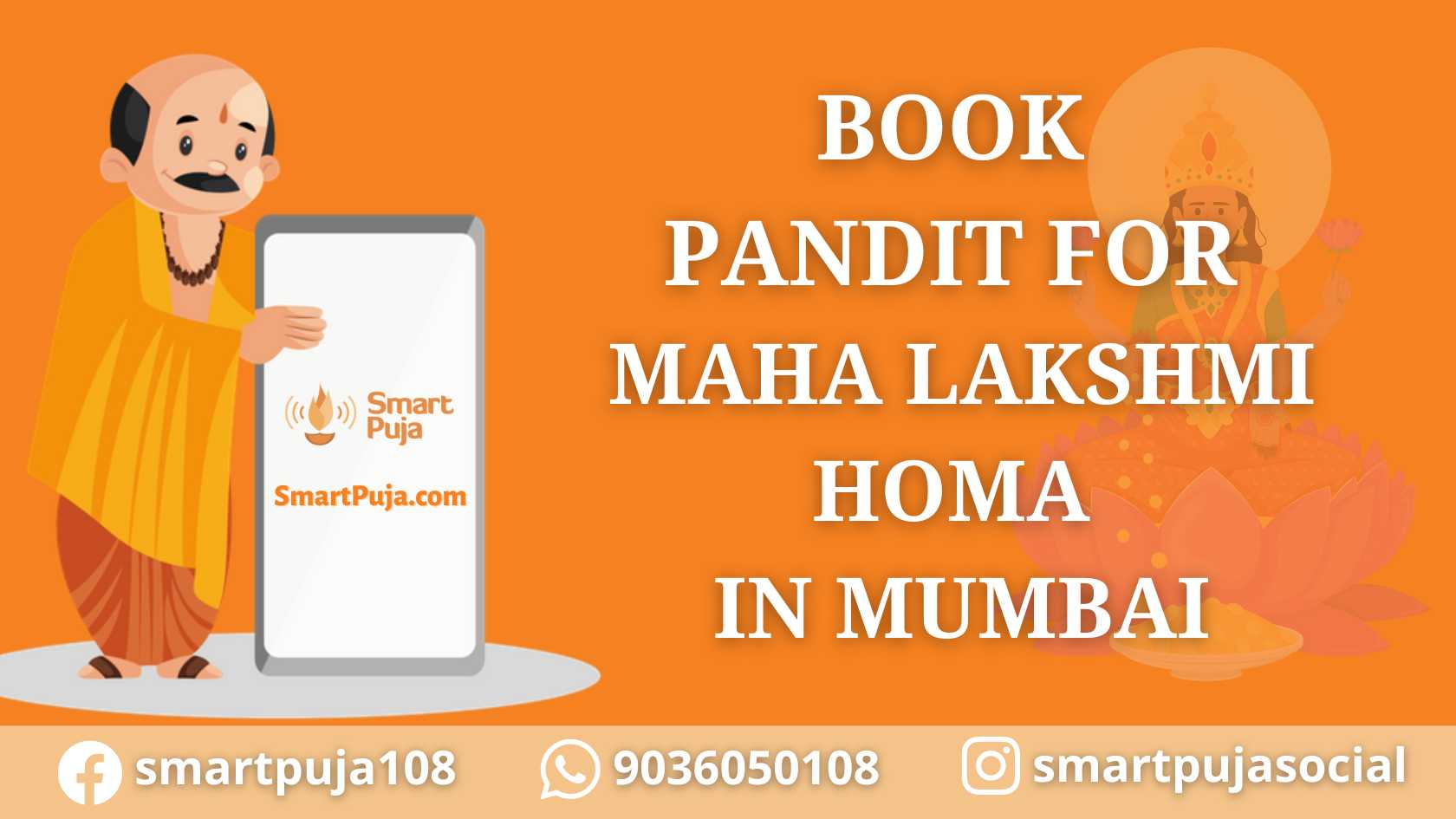 Book Pandit For Maha Lakshmi Homa in Mumbai