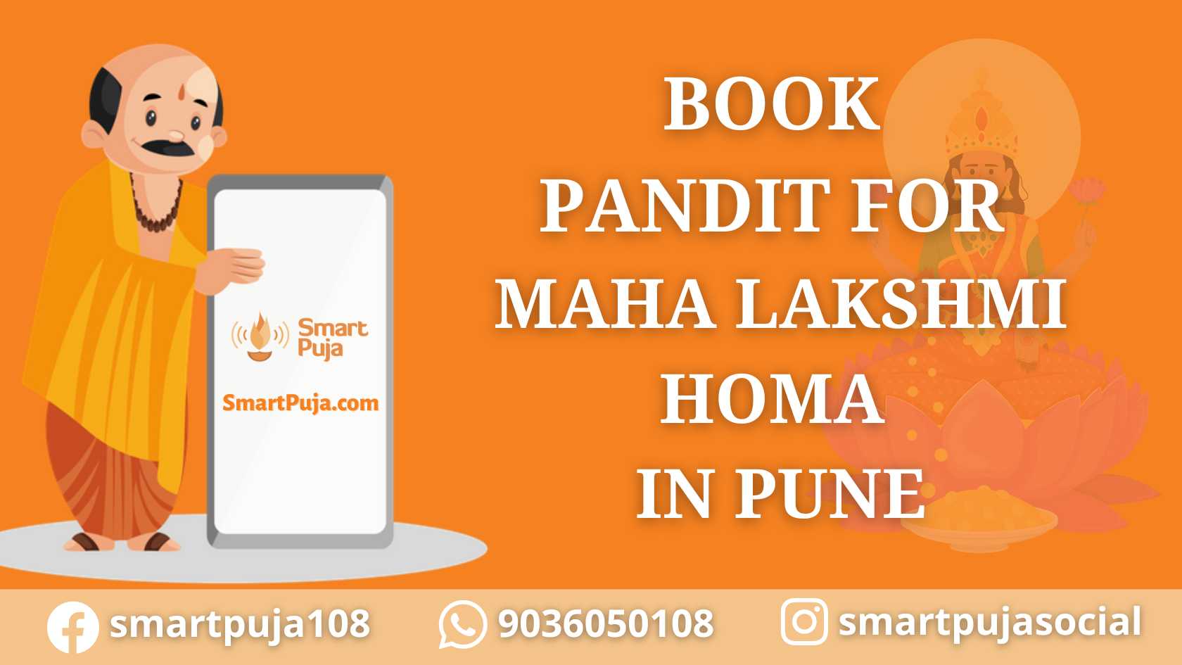 Book Pandit For Maha Lakshmi Homa in Pune