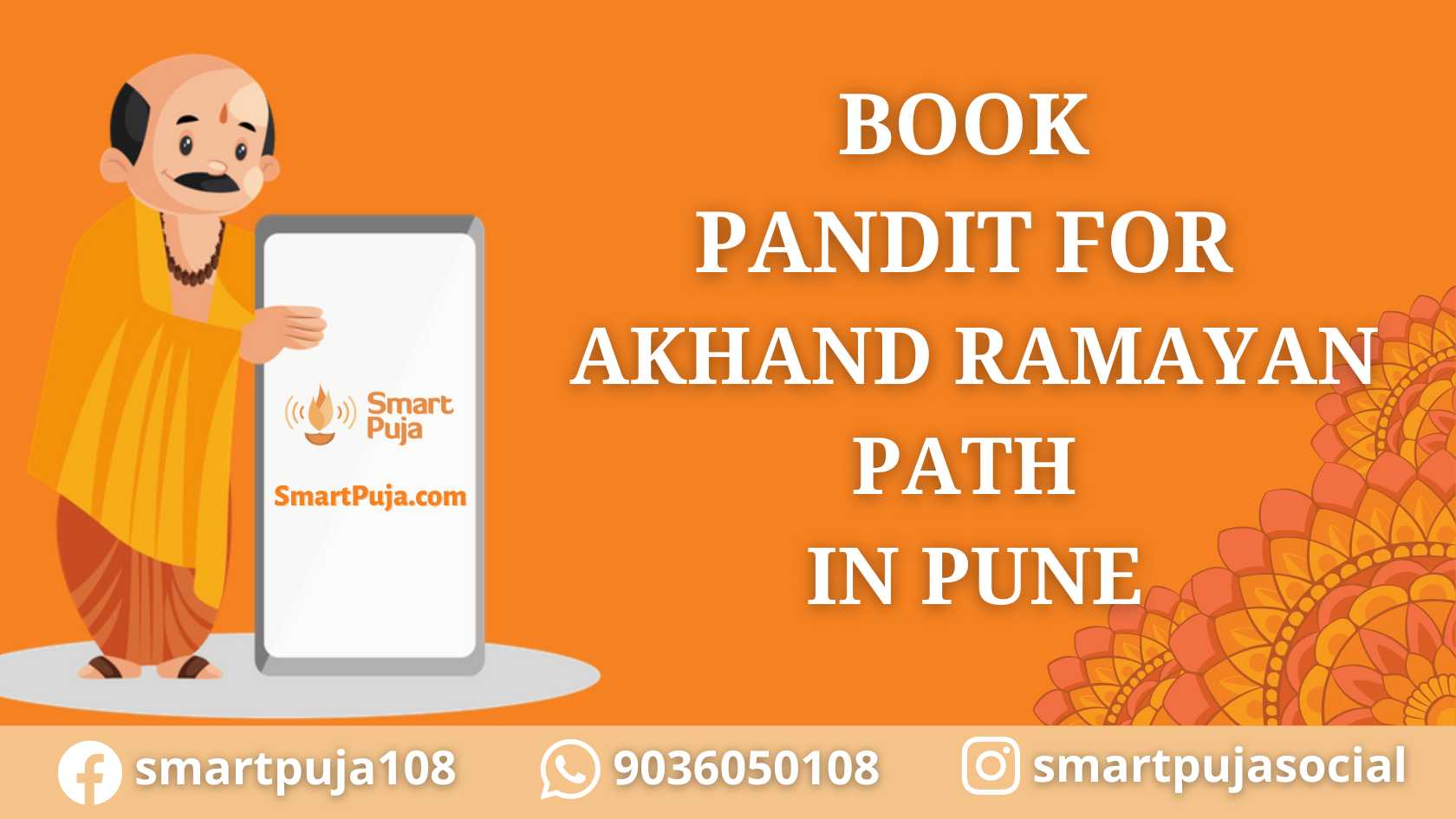 Book Pandits for Akhand Ramayan Path in Pune