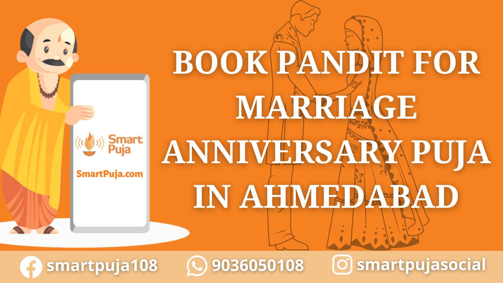 Book Pandit for Marriage Anniversary Puja in Ahmedabad