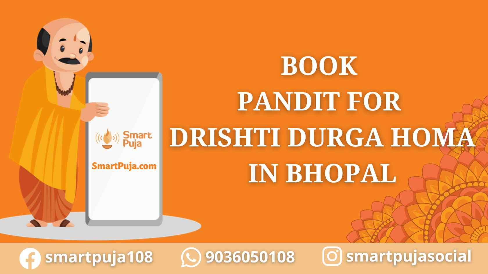 Book Pandit for Drishti Durga Homa in Bhopal